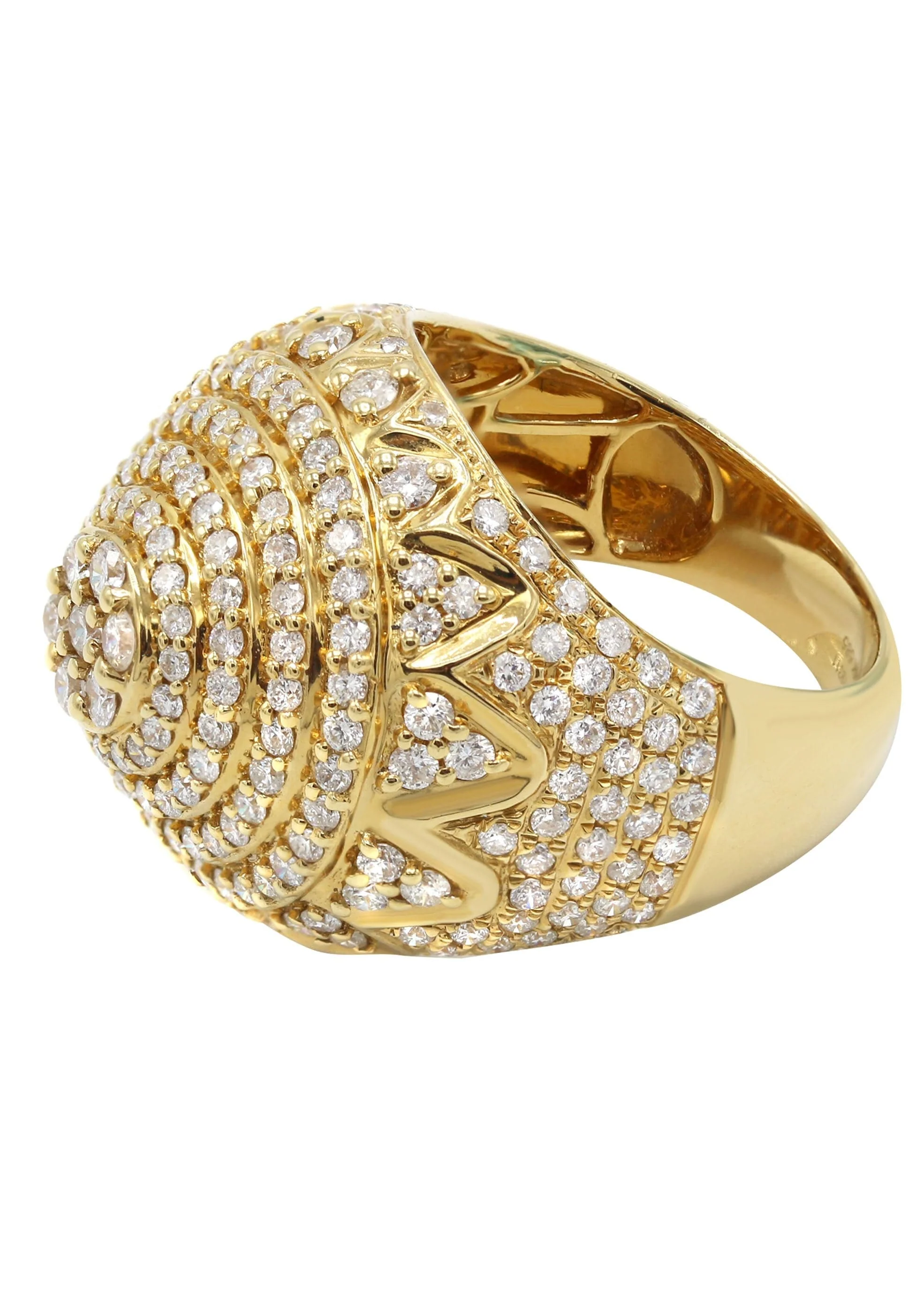 Mens Diamond Ring | 3.39 Carats | 15.84 Grams - Image 2