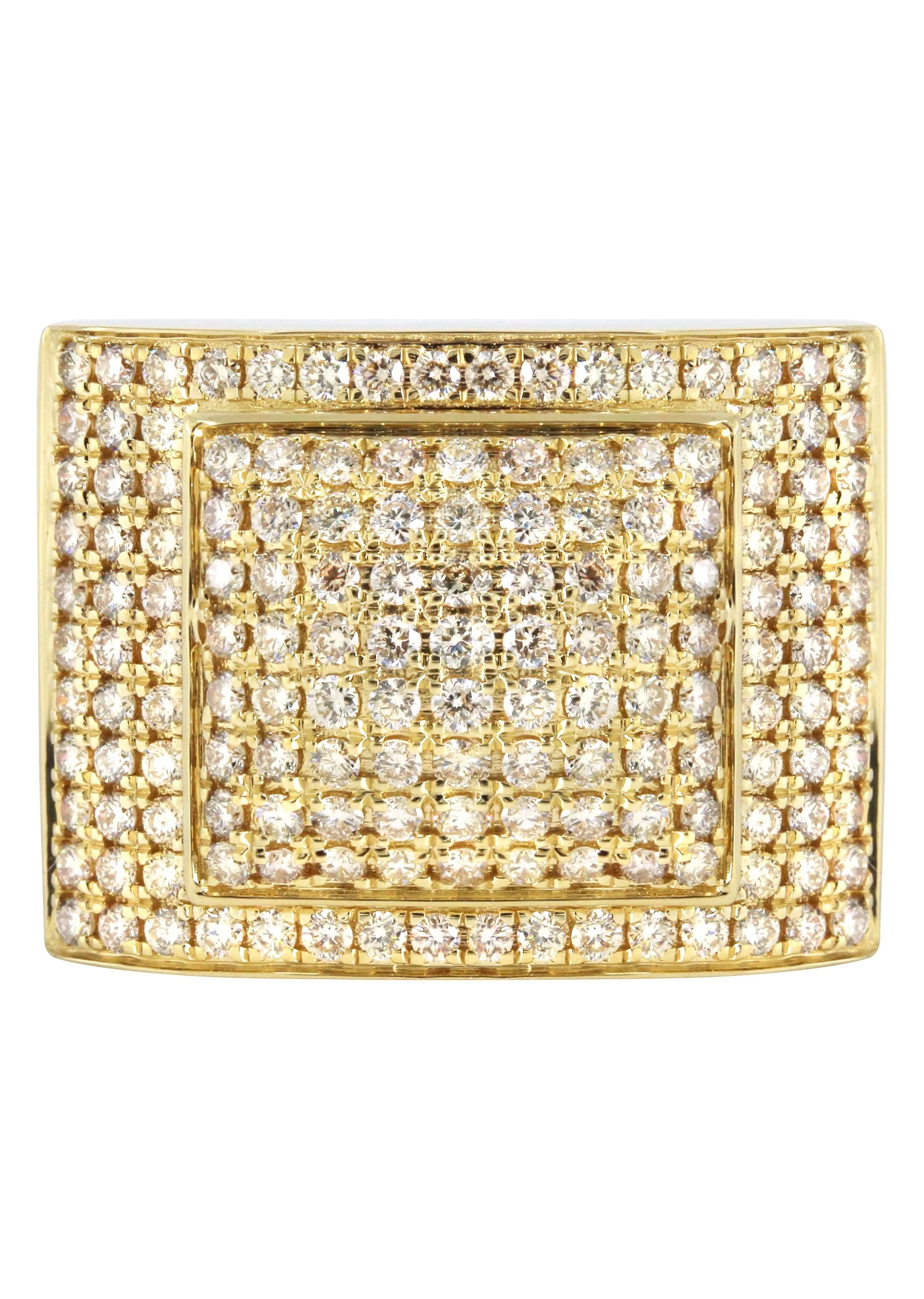 Mens Diamond Pinky Ring  | 3.6 Carats | 15.8 Grams
