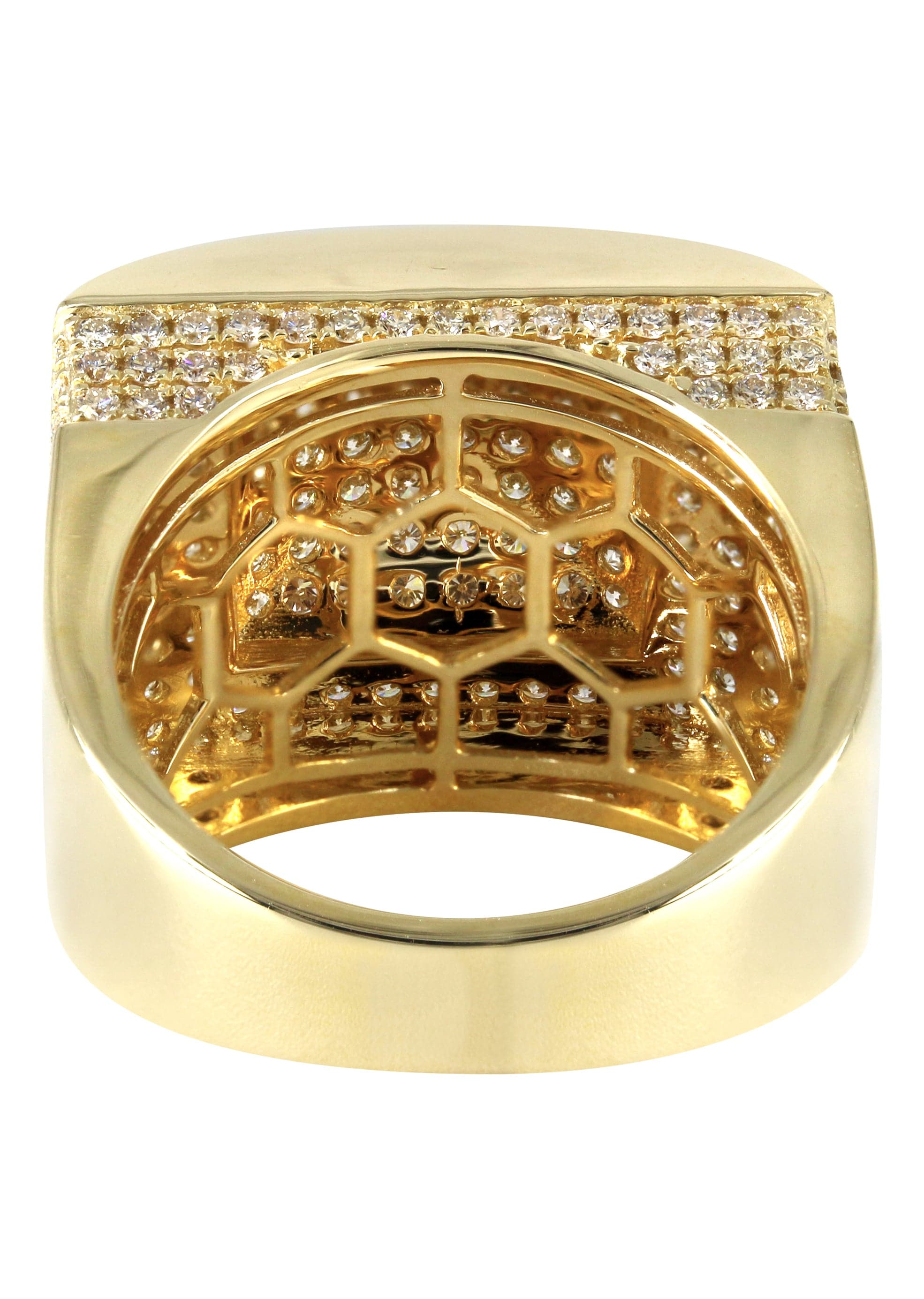 Mens Diamond Pinky Ring  | 3.6 Carats | 15.8 Grams - Image 3
