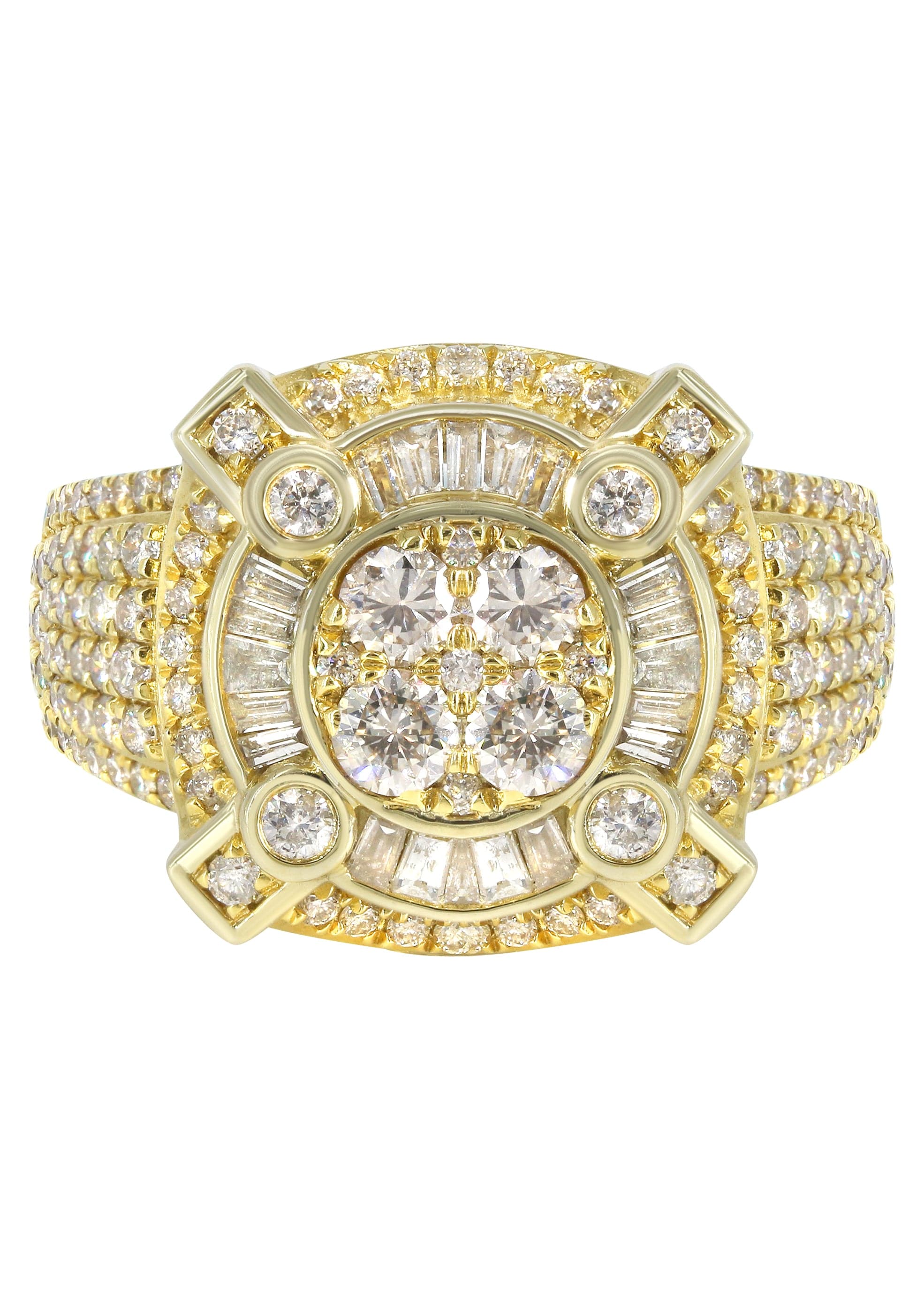 Mens Diamond Pinky Ring  | 3.52 Carats | 14.6 Grams