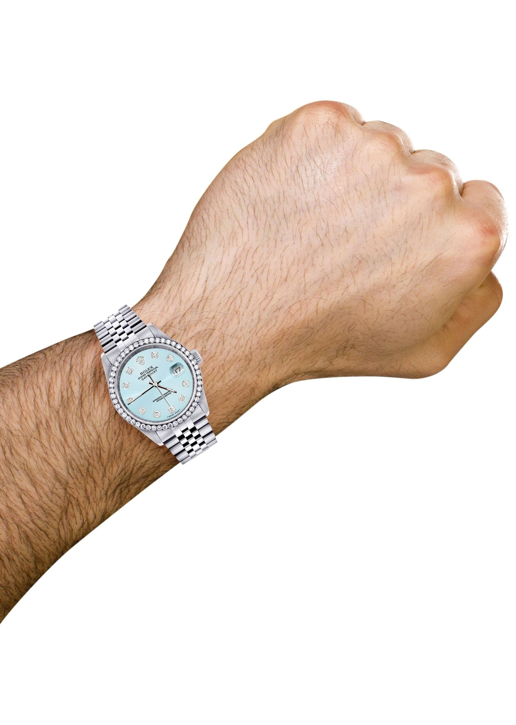 Mens Rolex Datejust Watch 16200 | 36Mm |  | Jubilee Band - Image 4