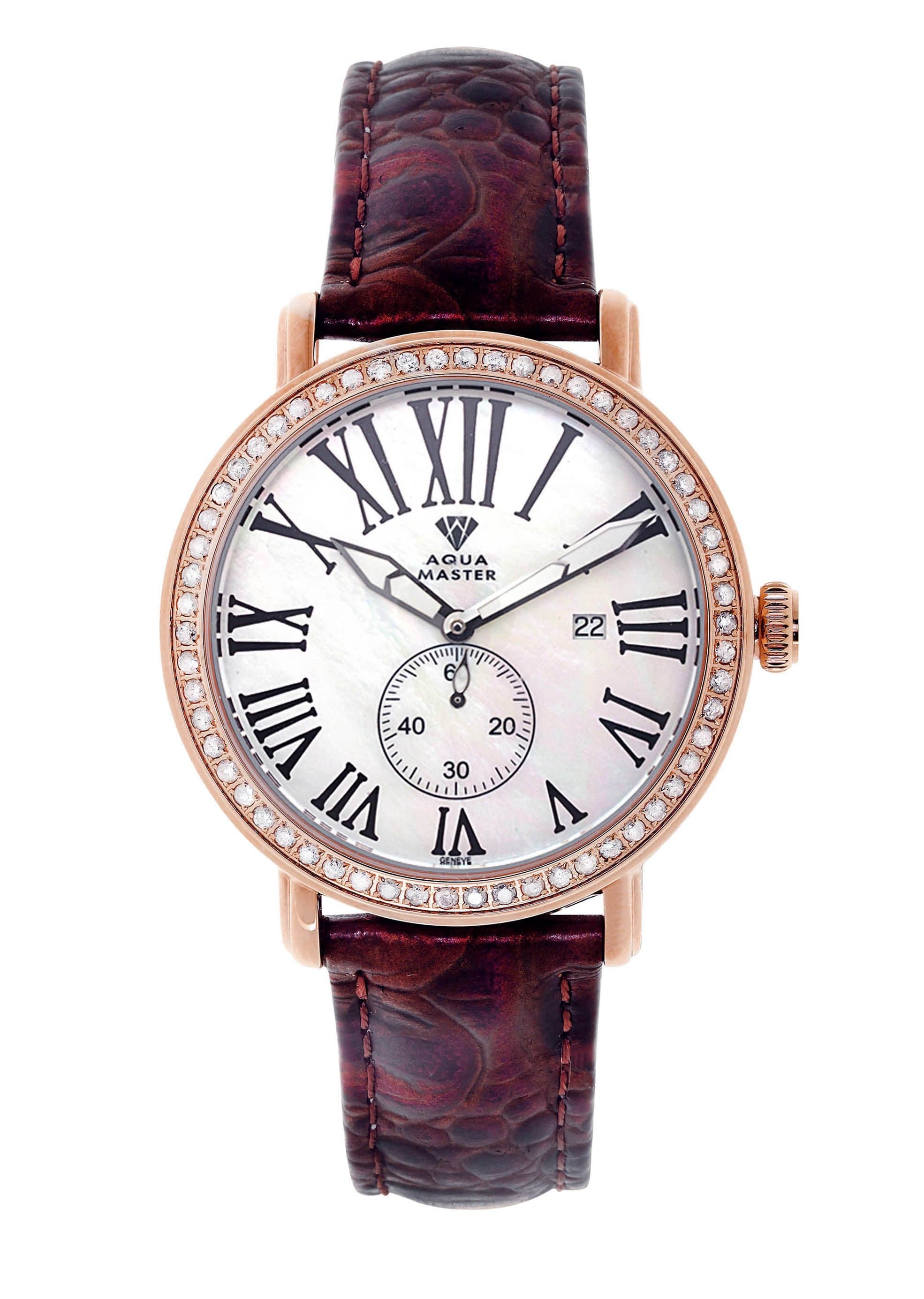 Mens Rose Gold Tone Diamond Watch | Appx. 5.64 Carats