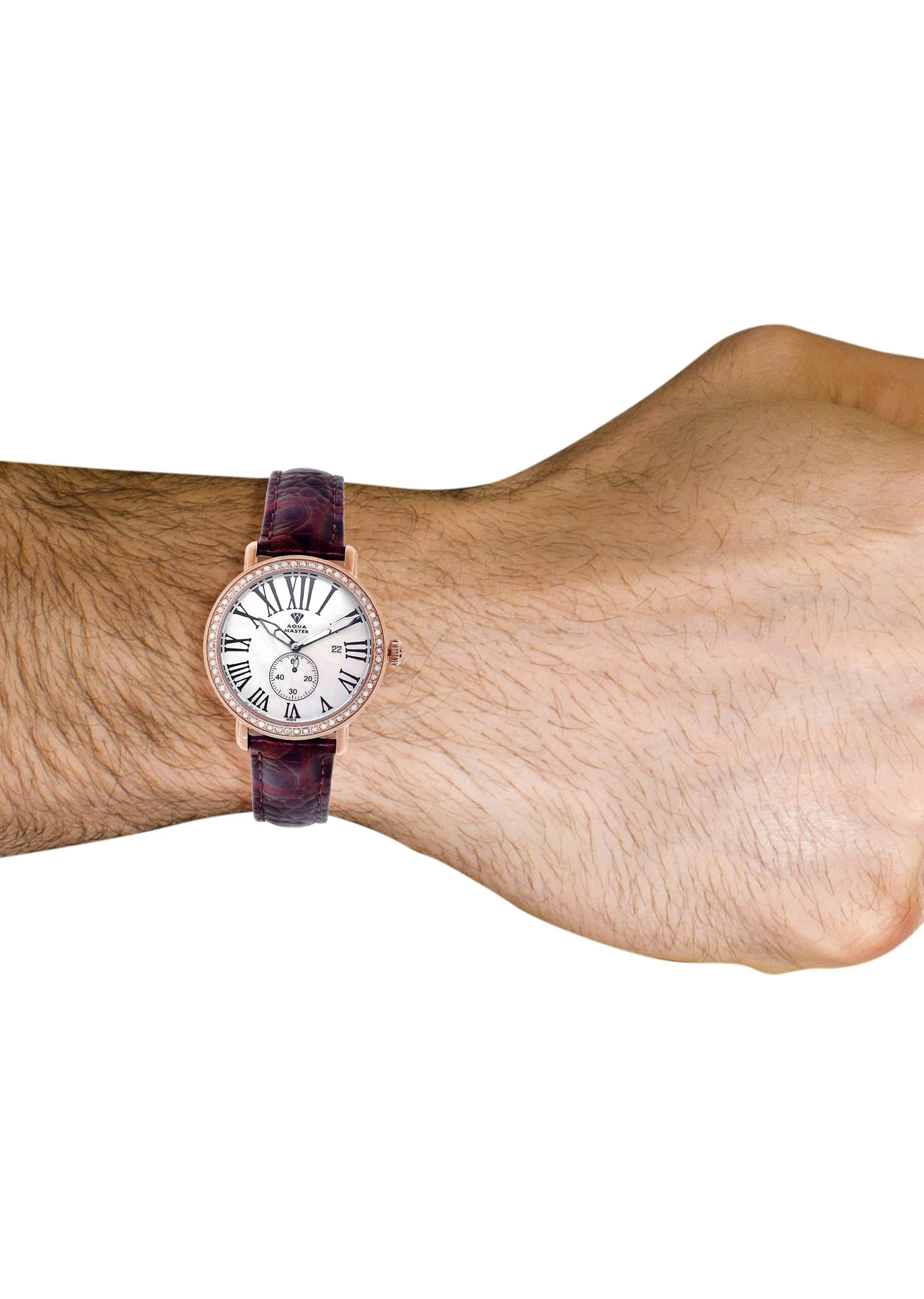 Mens Rose Gold Tone Diamond Watch | Appx. 5.64 Carats - Image 2