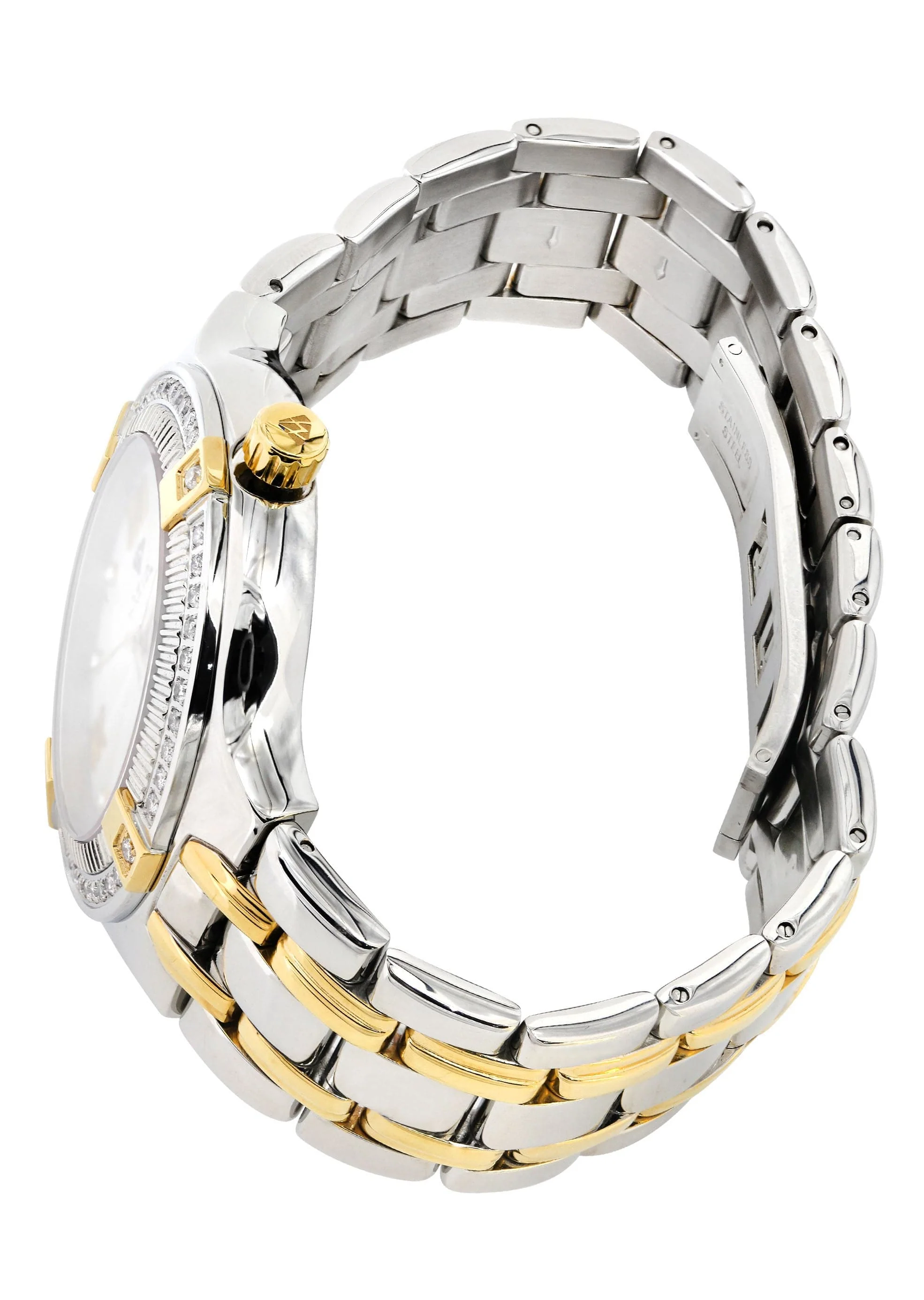 Mens Two Tone Diamond Watch | Appx. 1.04 Carats - Image 3