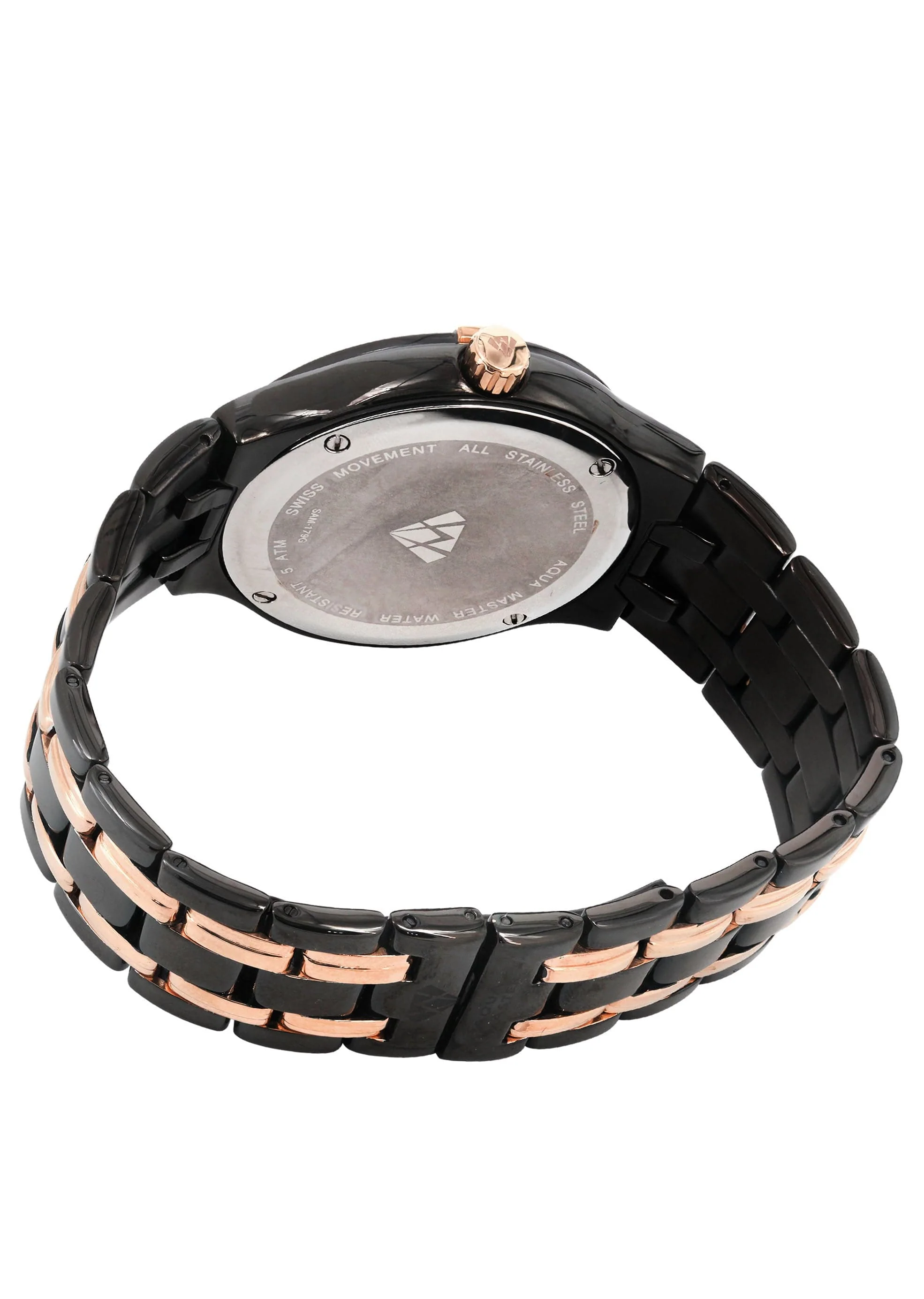 Mens Two Tone Rose Diamond Watch | Appx. 1.04 Carats - Image 2