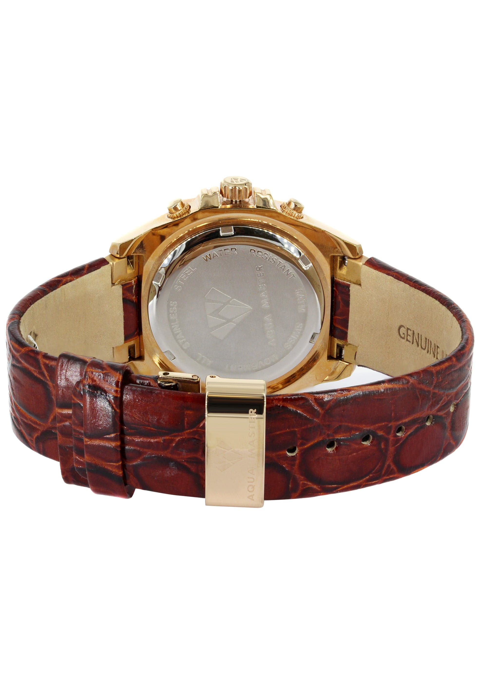 Mens Yellow Gold Tone Diamond Watch | Appx. 1.7 Carats - Image 3