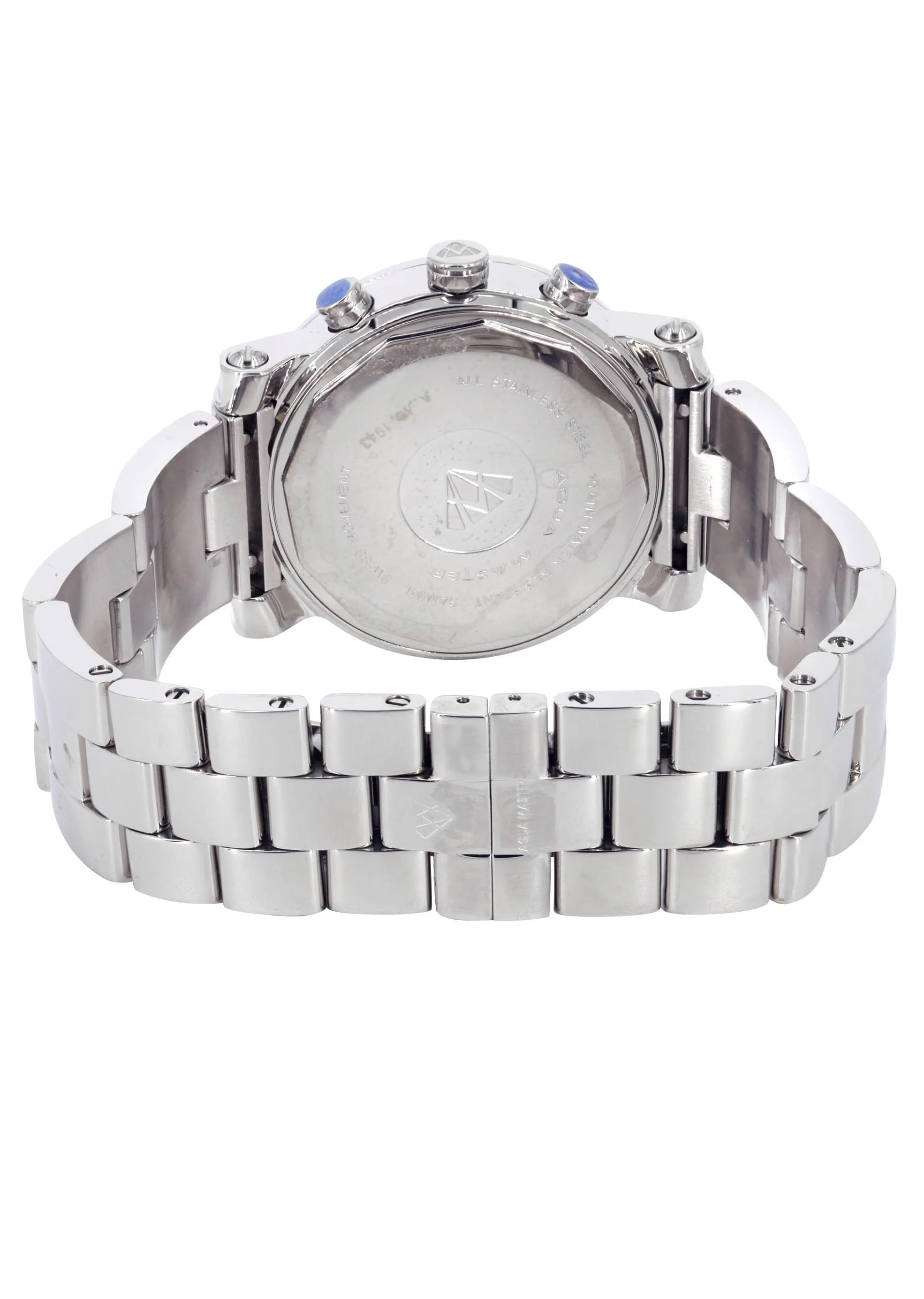 Mens White Gold Tone Diamond Watch | Appx. 1.75 Carats - Image 3