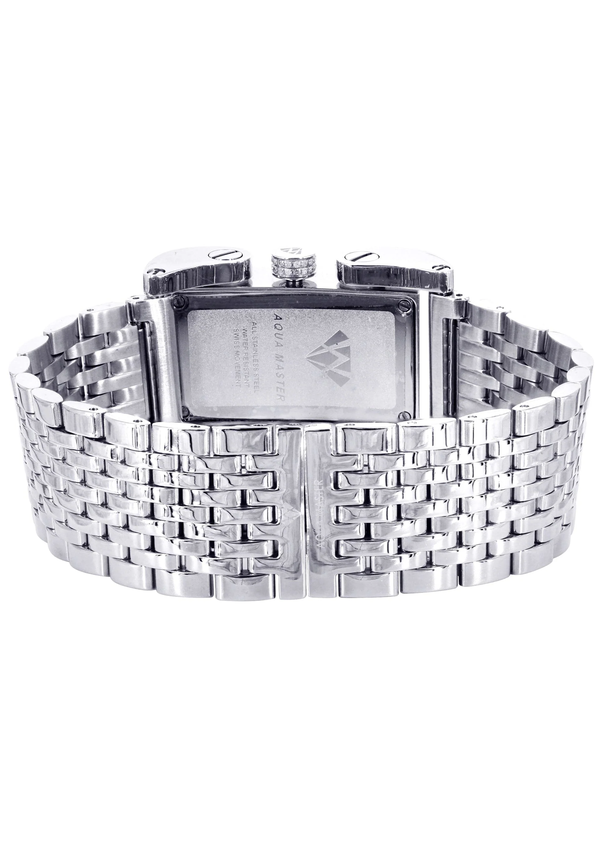 Mens White Gold Tone Diamond Watch | Appx. 2.75 Carats - Image 3