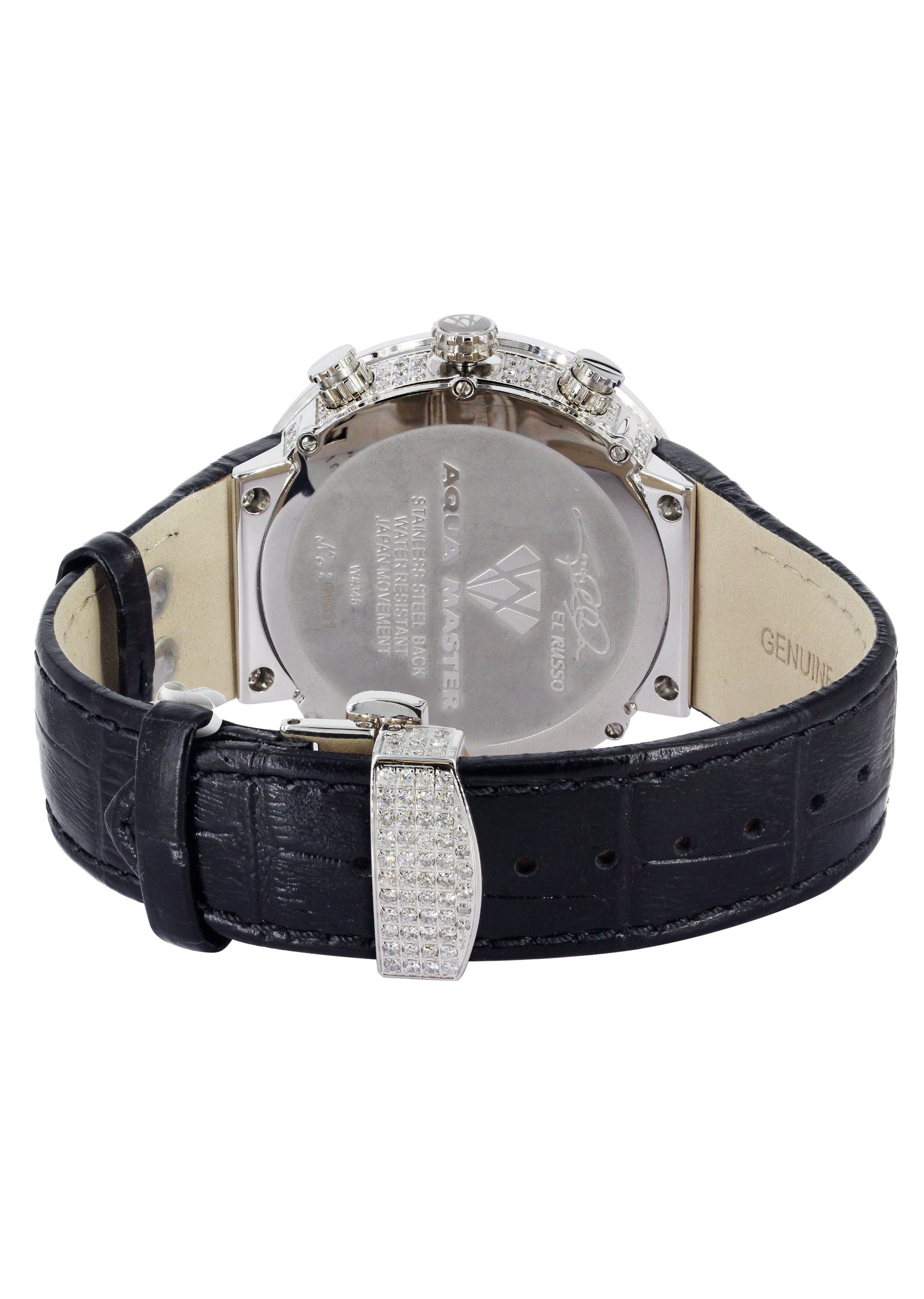 Mens White Gold Tone Diamond Watch | Appx. 5.35 Carats - Image 3