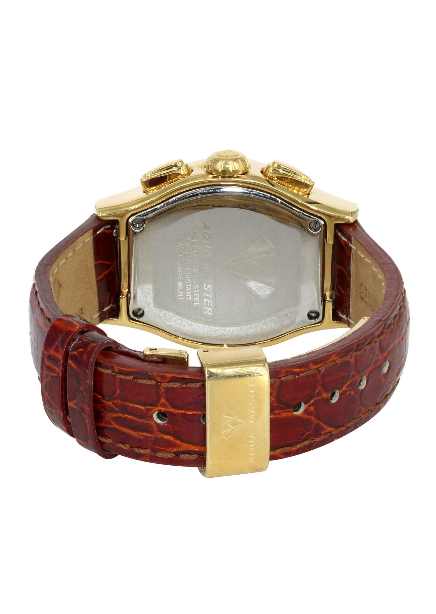 Mens Yellow Gold Tone Diamond Watch | Appx. 1.25 Carats - Image 2