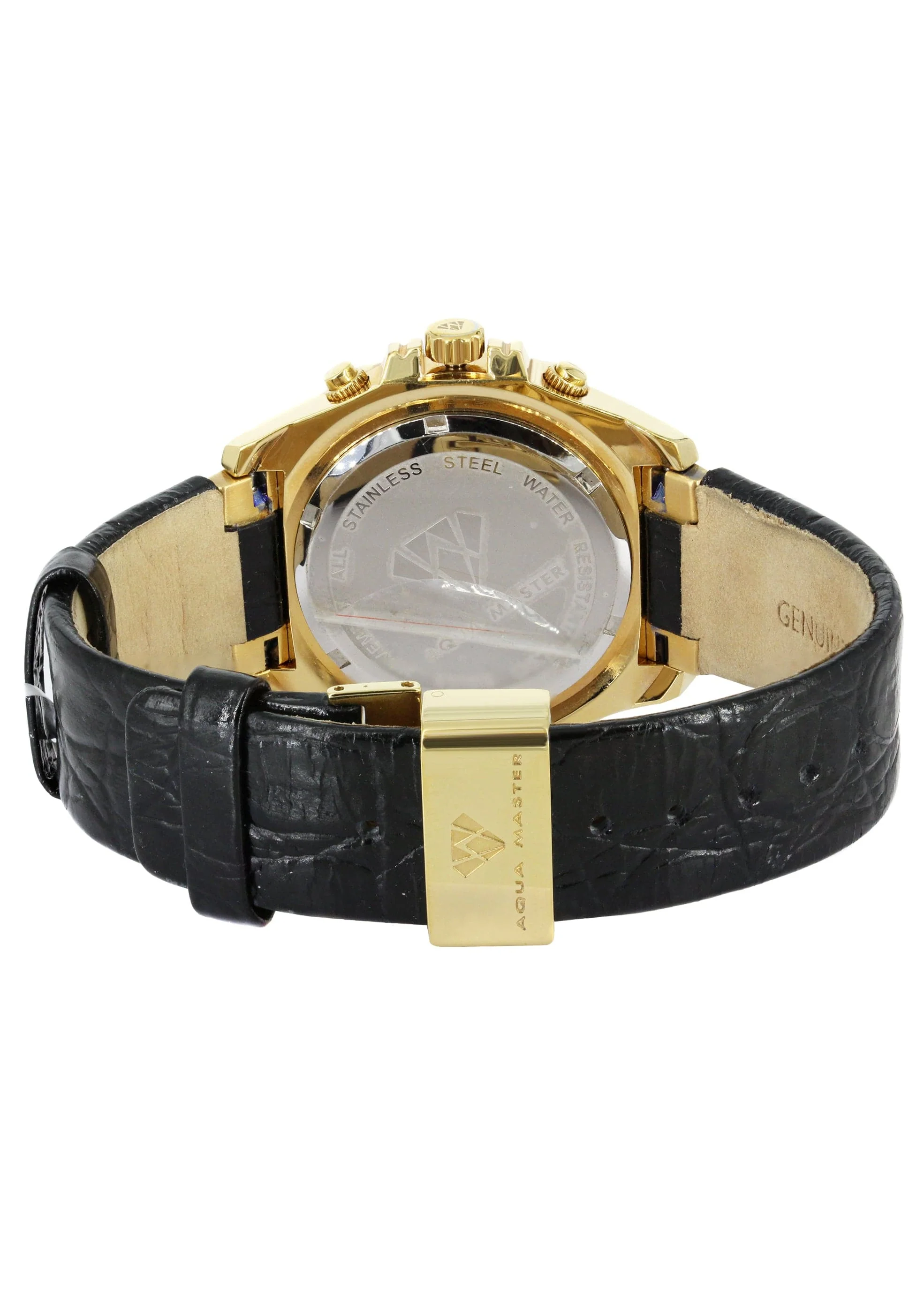 Mens Yellow Gold Tone Diamond Watch | Appx. 1.7 Carats - Image 3