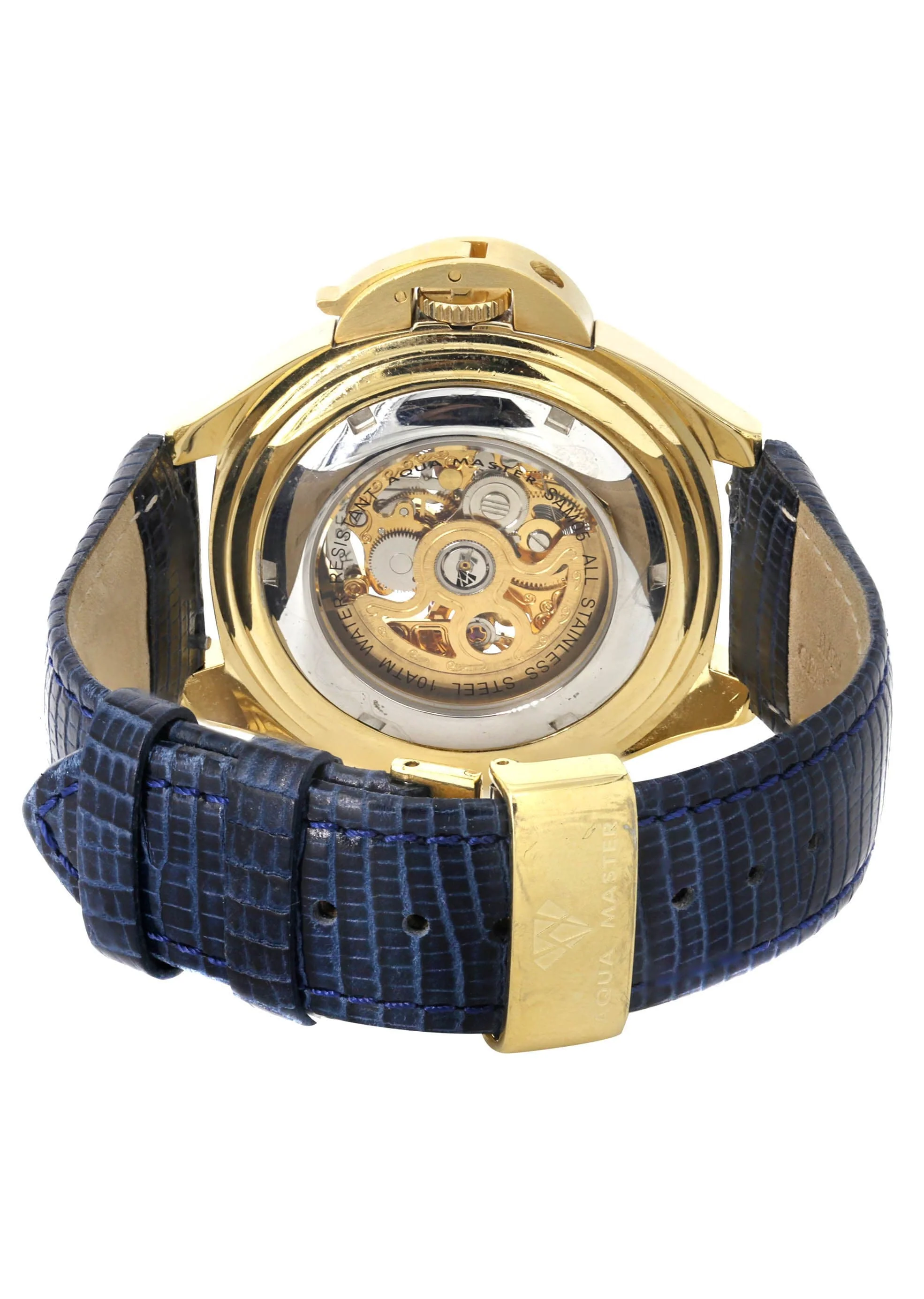 Mens Yellow Gold Tone Diamond Watch | Appx. 5 Carats - Image 3