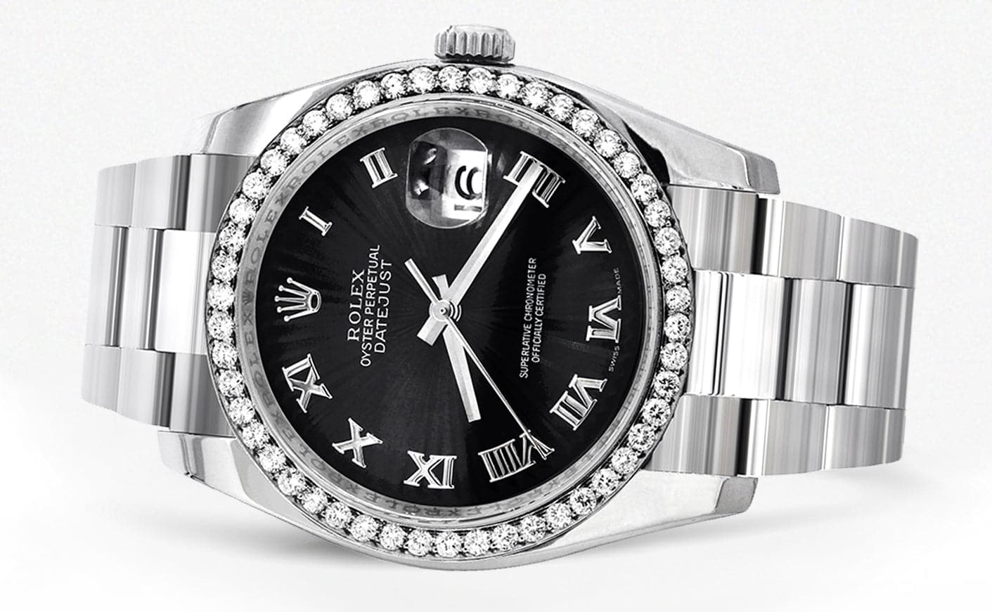 116200 | Rolex Datejust Watch | 36Mm | Roman Numeral Dial | Oyster Band - Image 2