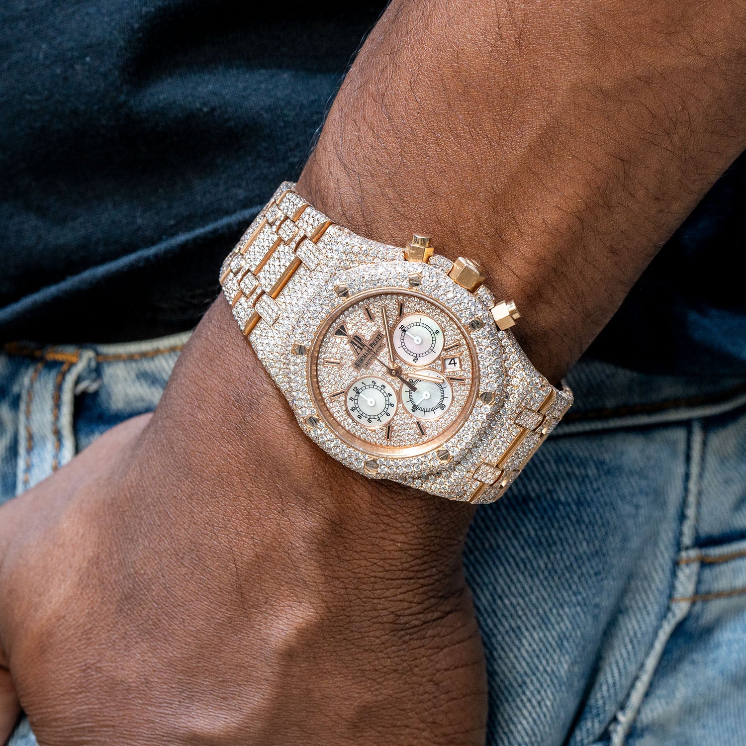 Audemars Piguet Royal Oak 39 MM | Iced Out | 23 Carats - Image 2