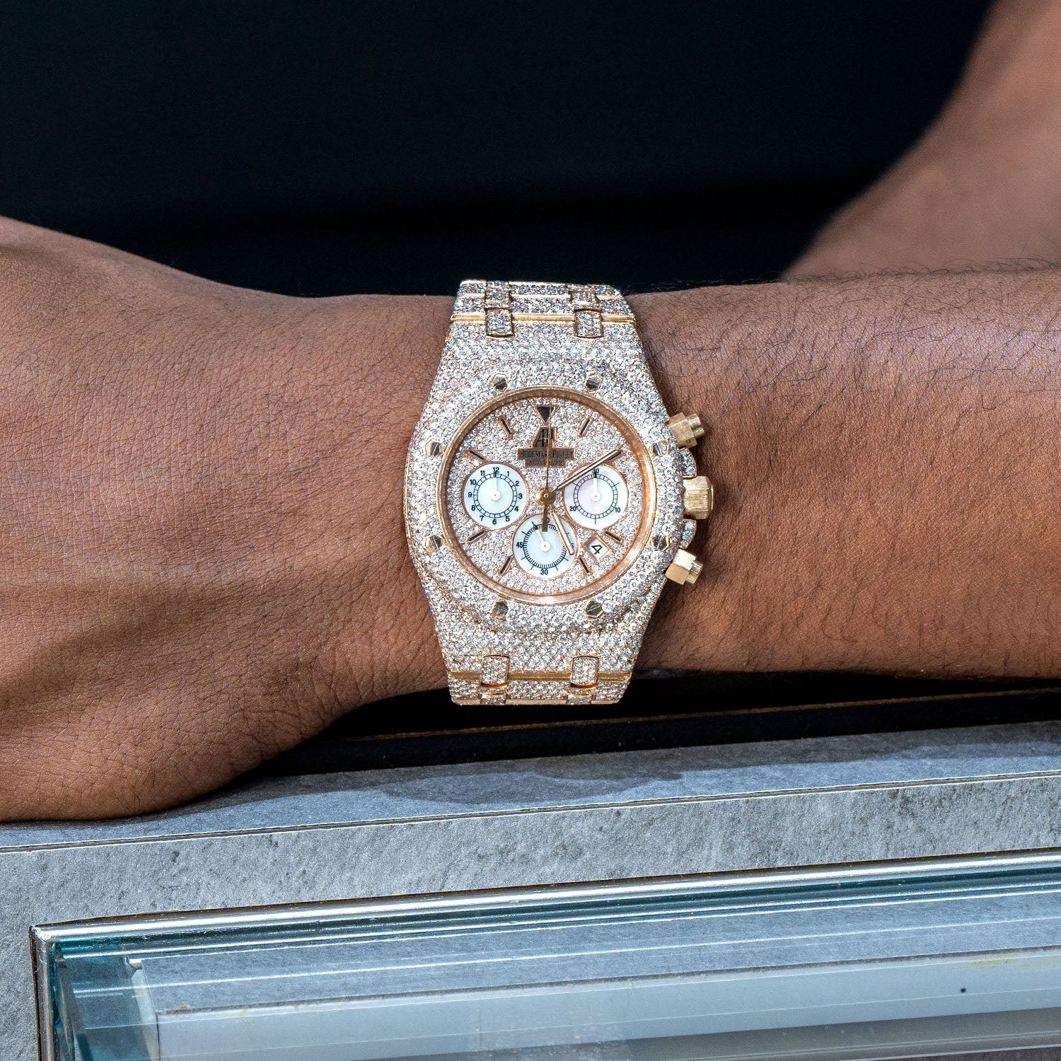 Audemars Piguet Royal Oak 39 MM | Iced Out | 23 Carats - Image 3