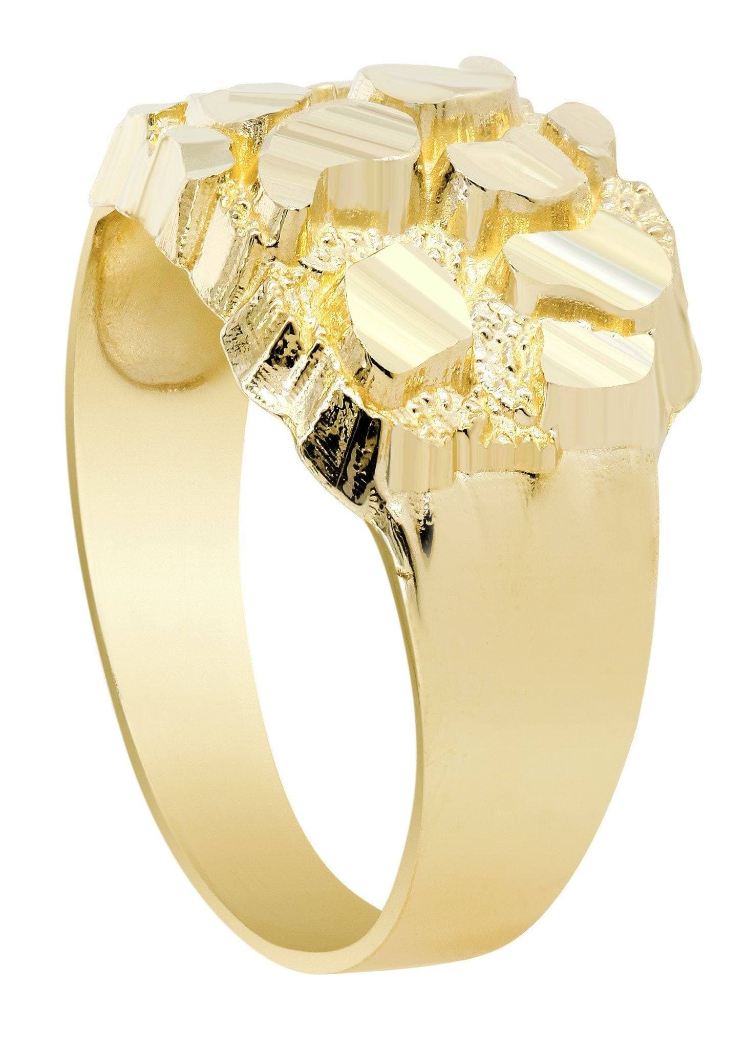 Gold Nugget Ring - 10K Gold | 4.5 Grams - Image 3