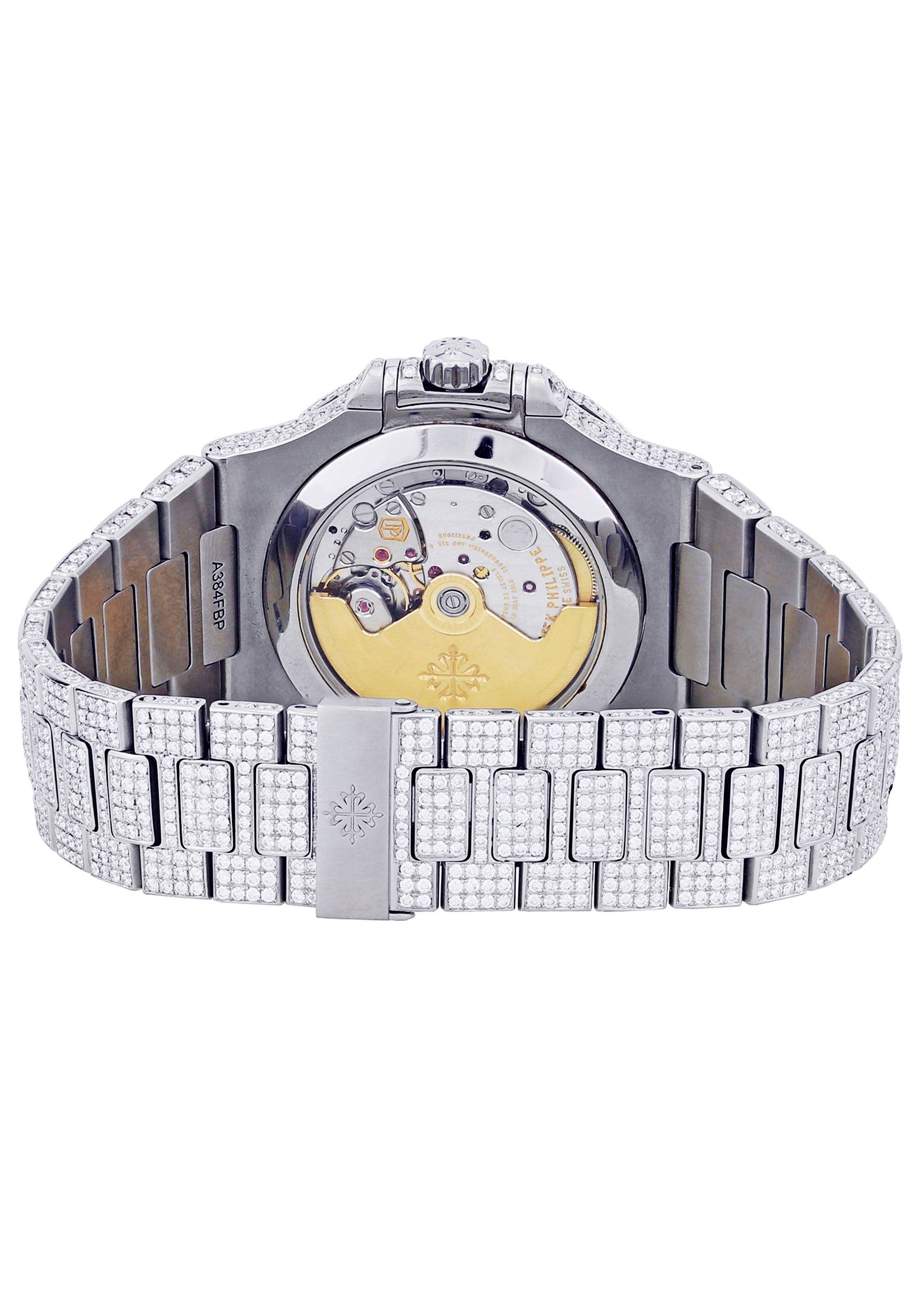 Diamond Patek Philippe Nautilus | Stainless Steel - Image 3