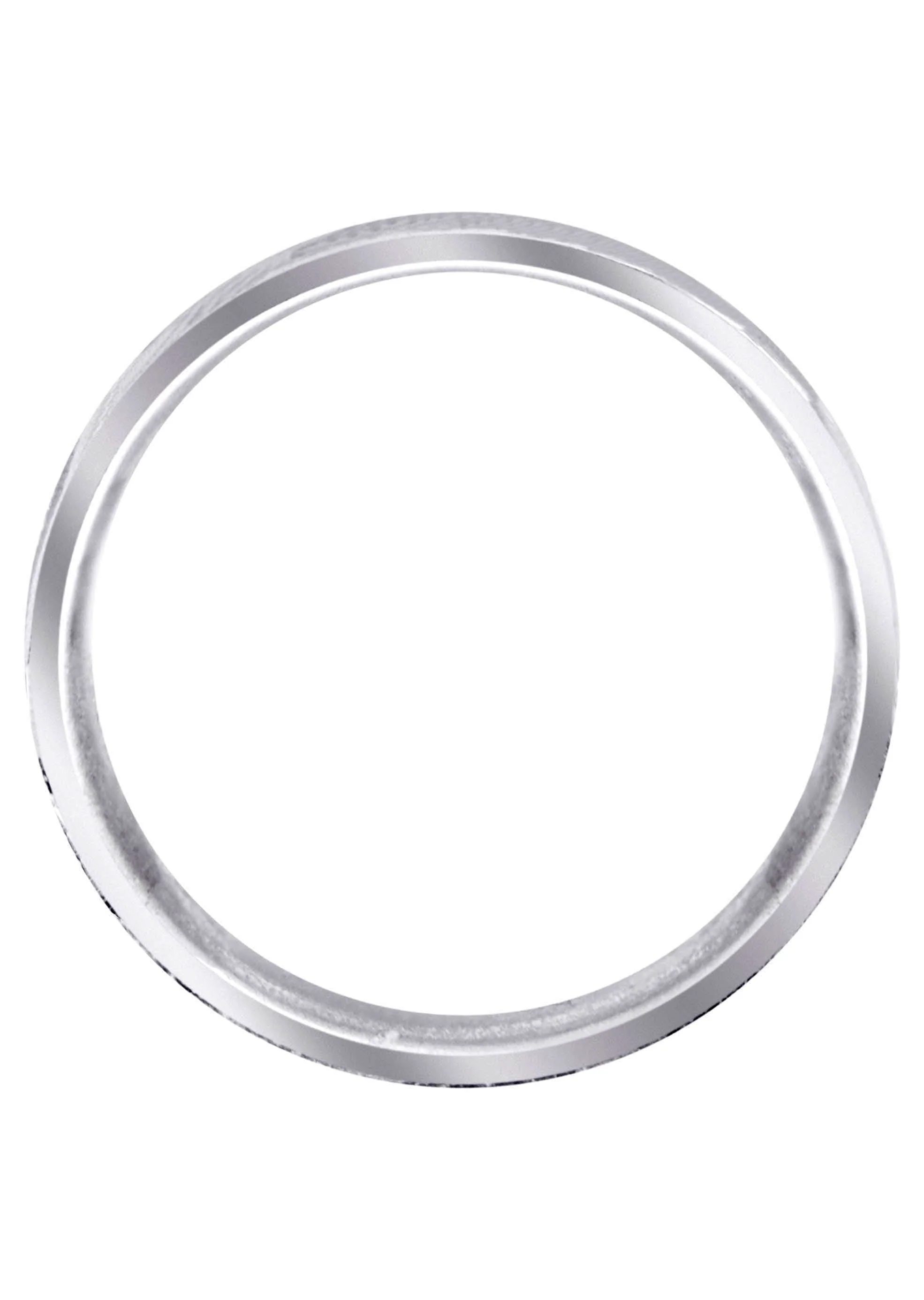 Religious Mens Wedding Band | Sand Blast / High Polish Finish (August) - Image 3