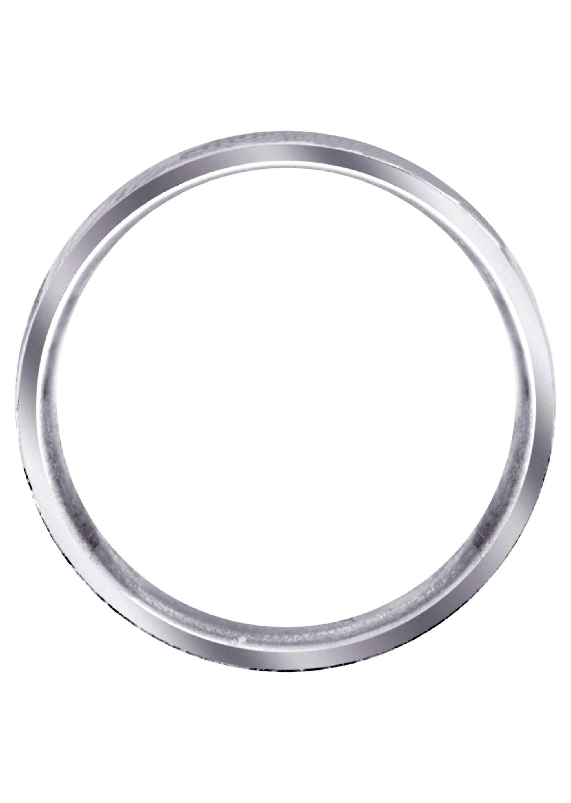 Religious Mens Wedding Band | Sand Blast / High Polish Finish (Mark) - Image 3