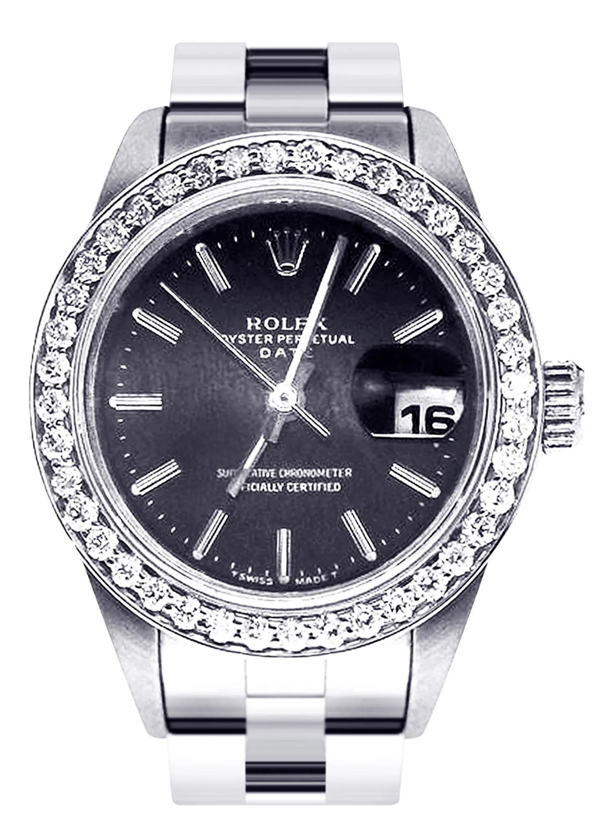 Rolex Date Watch For Women | Stainless Steel | 26 mm