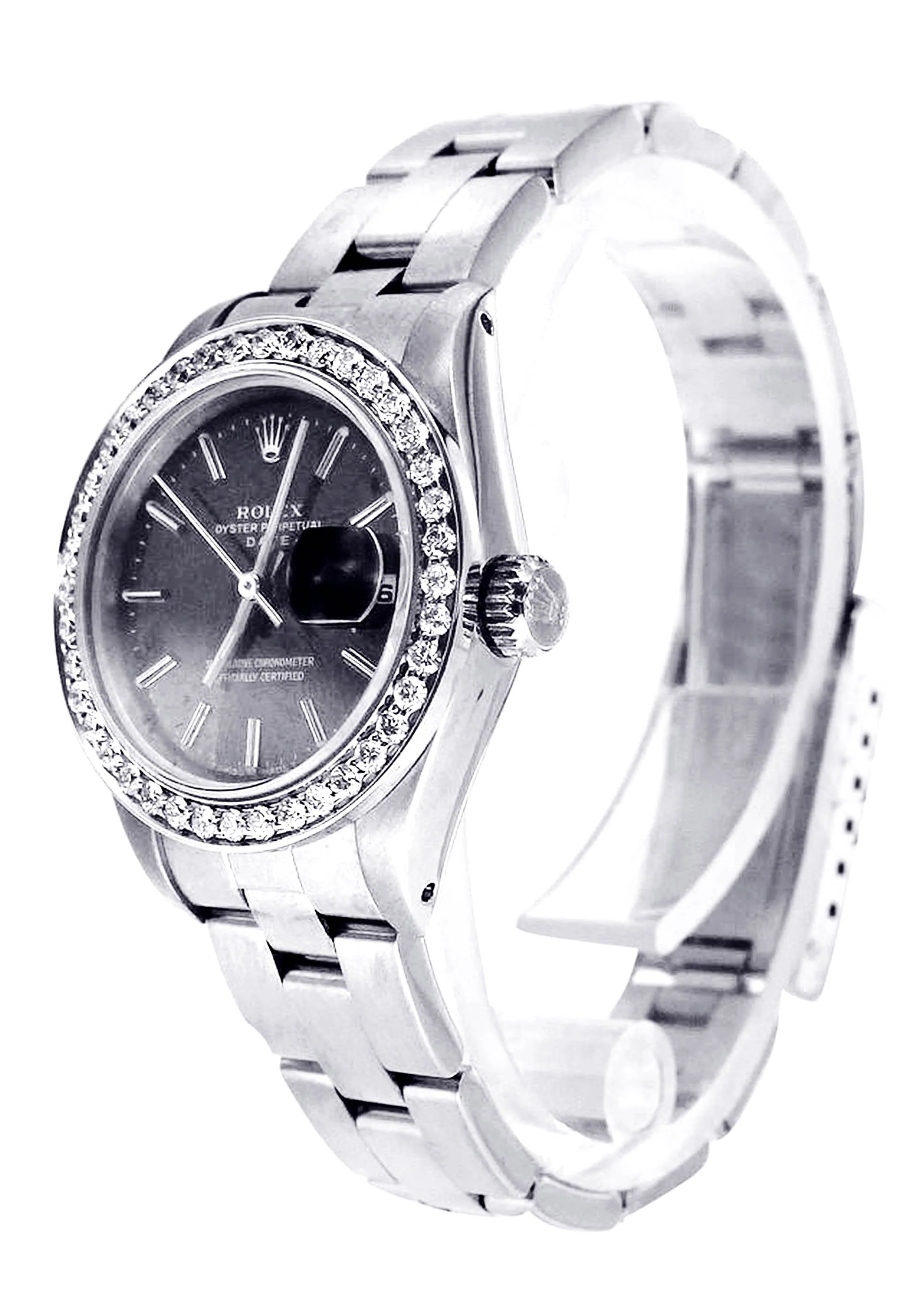 Rolex Date Watch For Women | Stainless Steel | 26 mm - Image 3