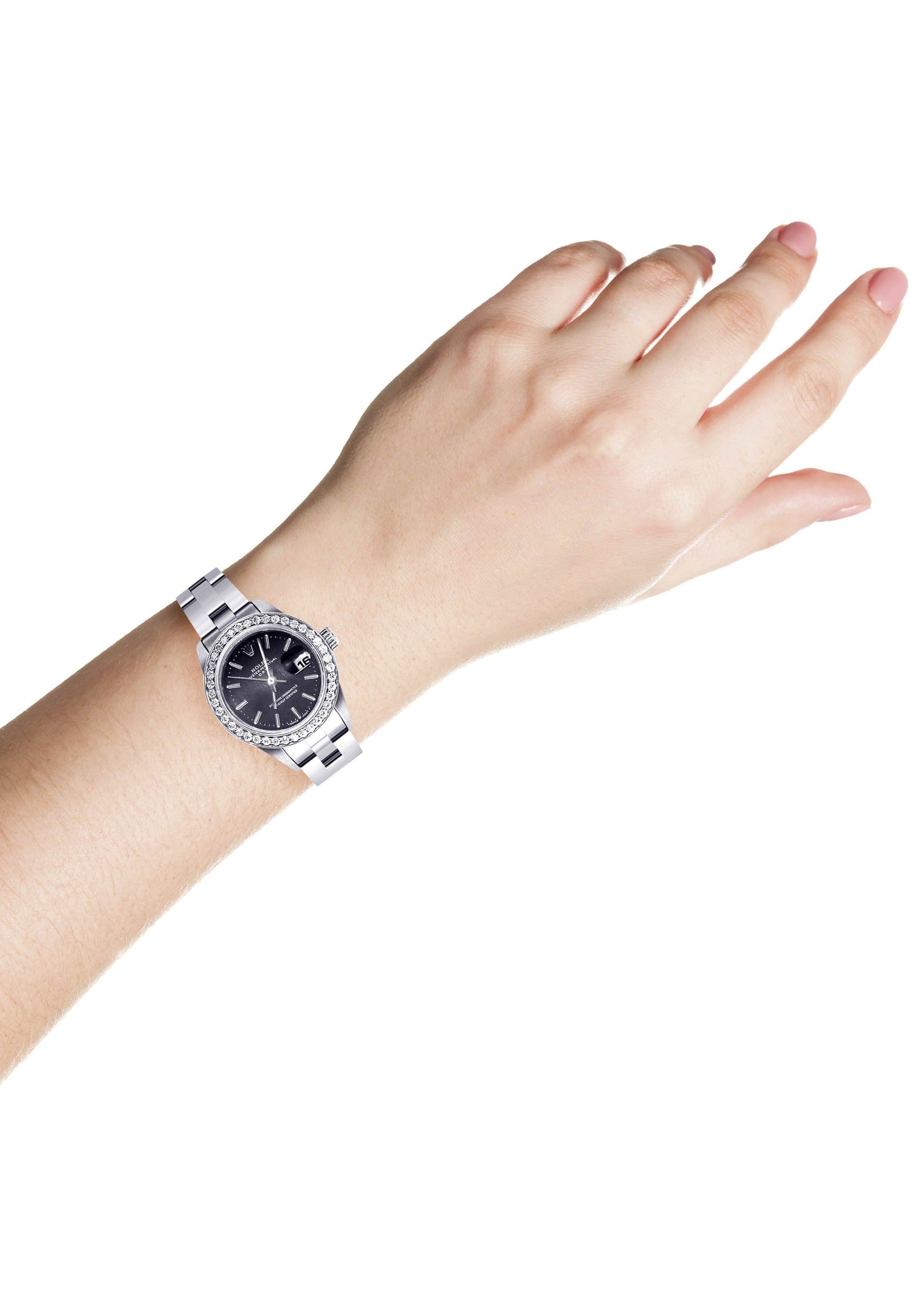 Rolex Date Watch For Women | Stainless Steel | 26 mm - Image 5