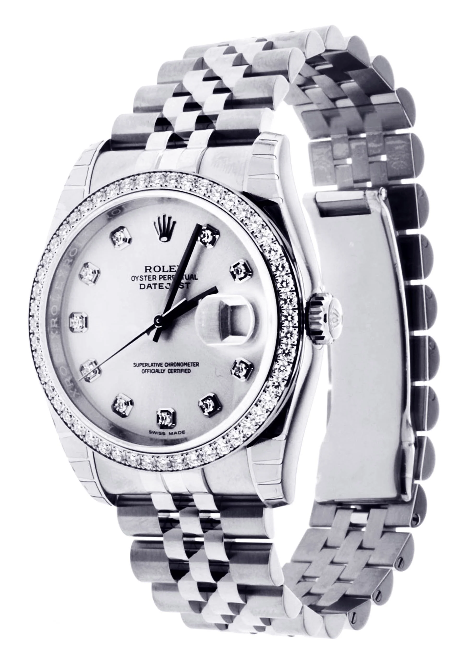 Rolex Datejust | 18K white Gold | 36 Mm - Image 3