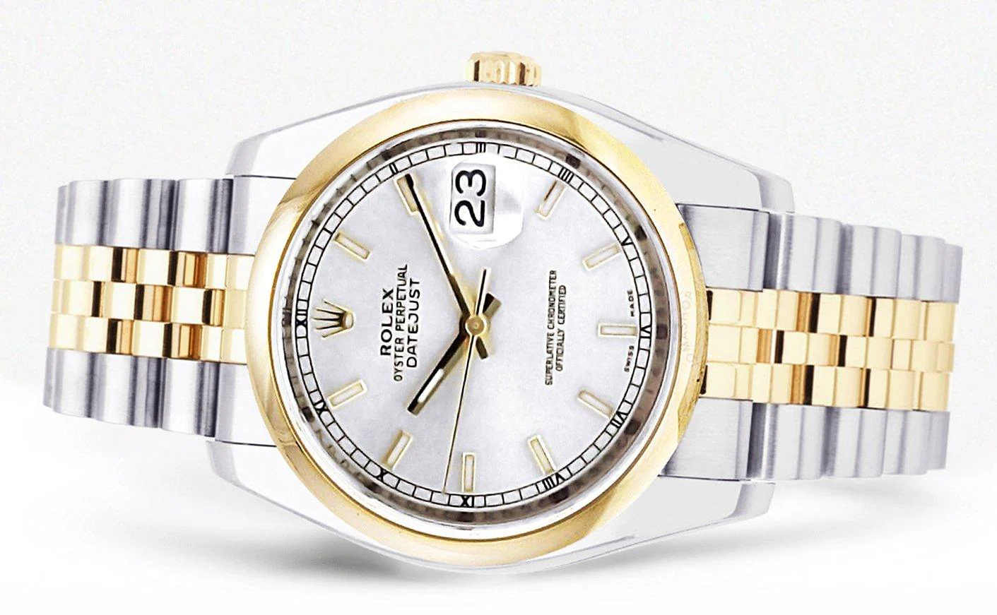 Rolex Datejust | 18K Yellow Gold | 36 Mm - Image 2