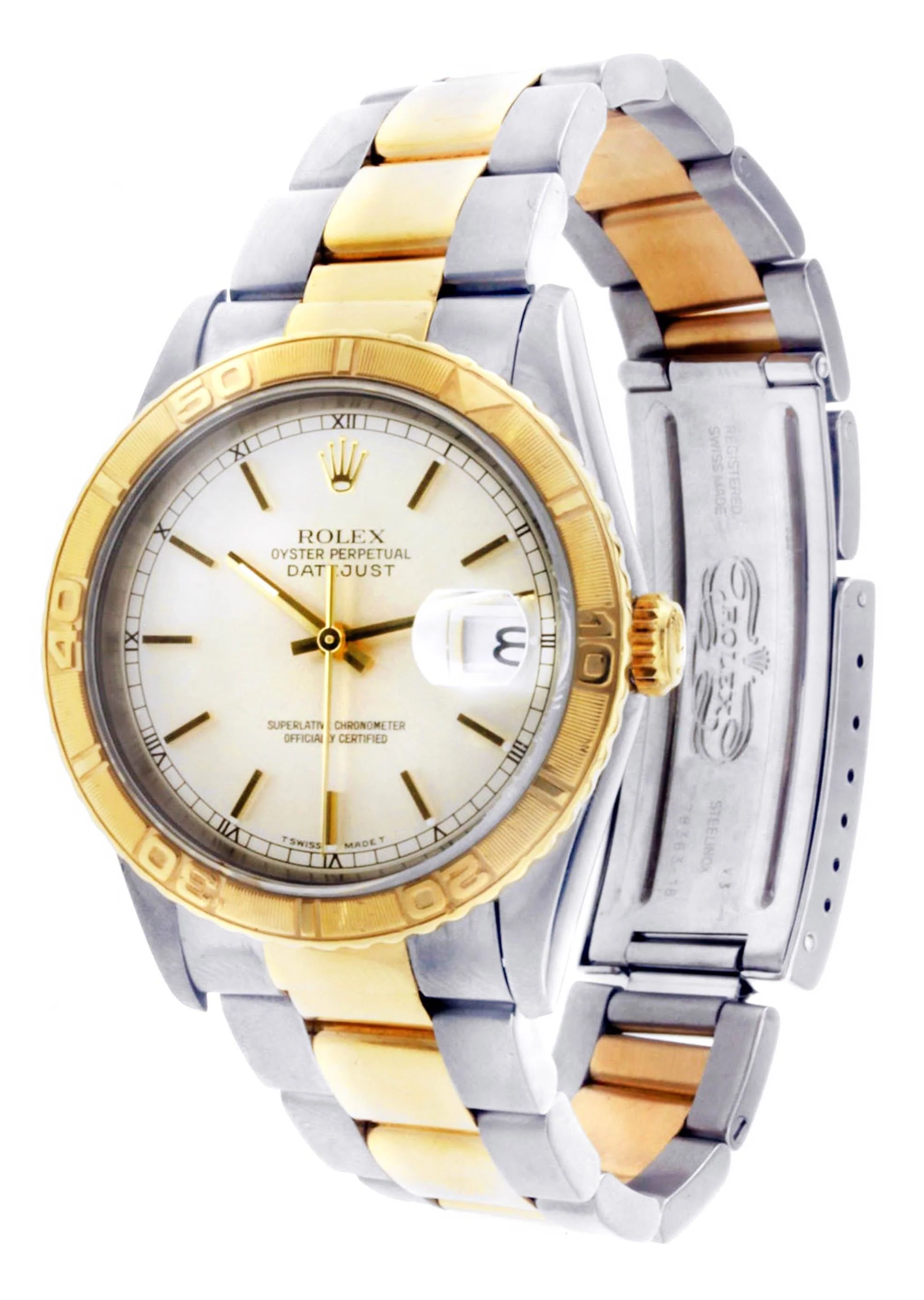 Rolex Datejust | 18K Yellow Gold | 36 Mm - Image 3
