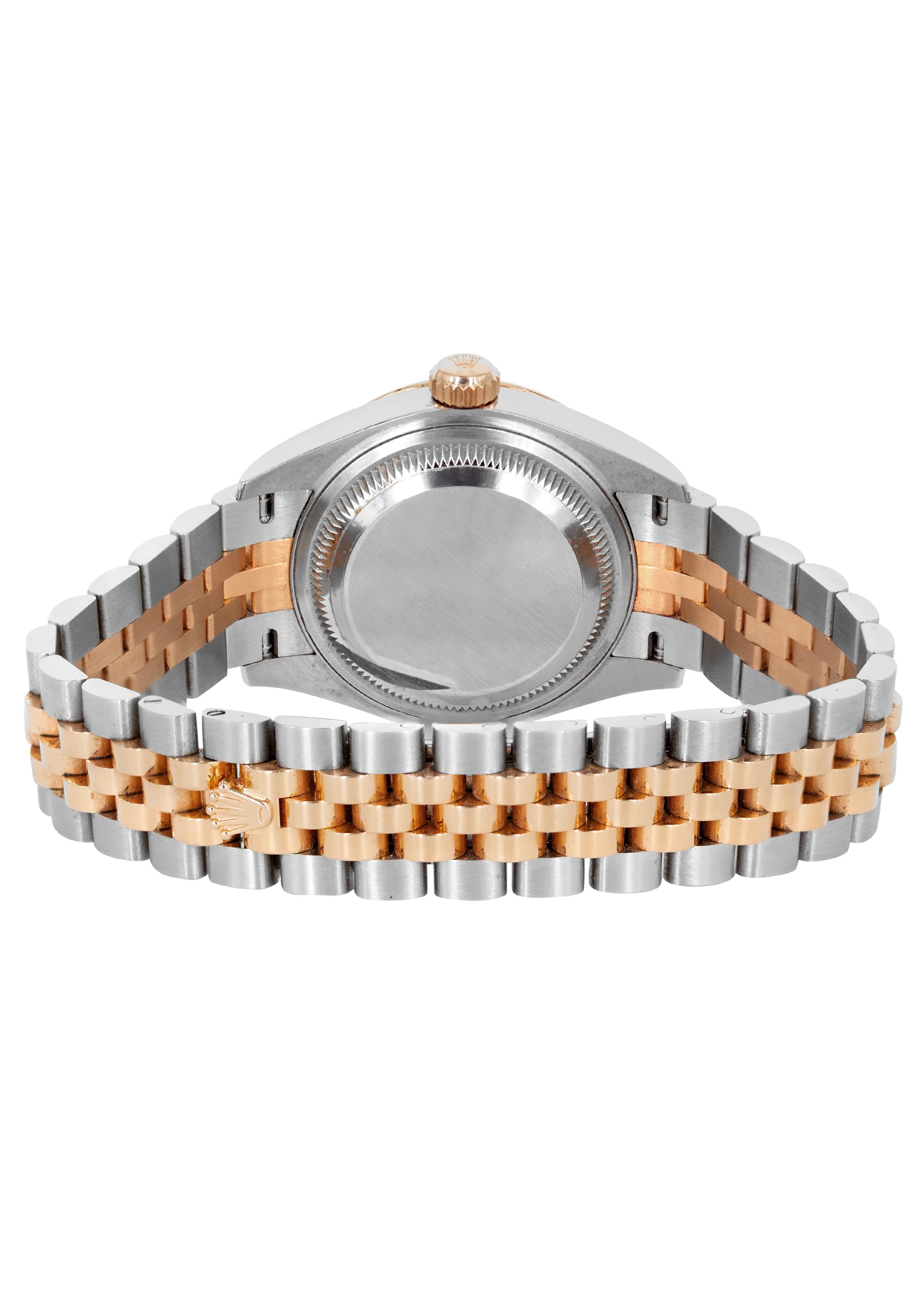 ROLEX DATEJUST 31 MM | OYSTER BAND 18K GOLD & STEEL WATCH | 178271 | 18KYELLOW GOLD SMOOTH | PINK ROMAN - Image 2