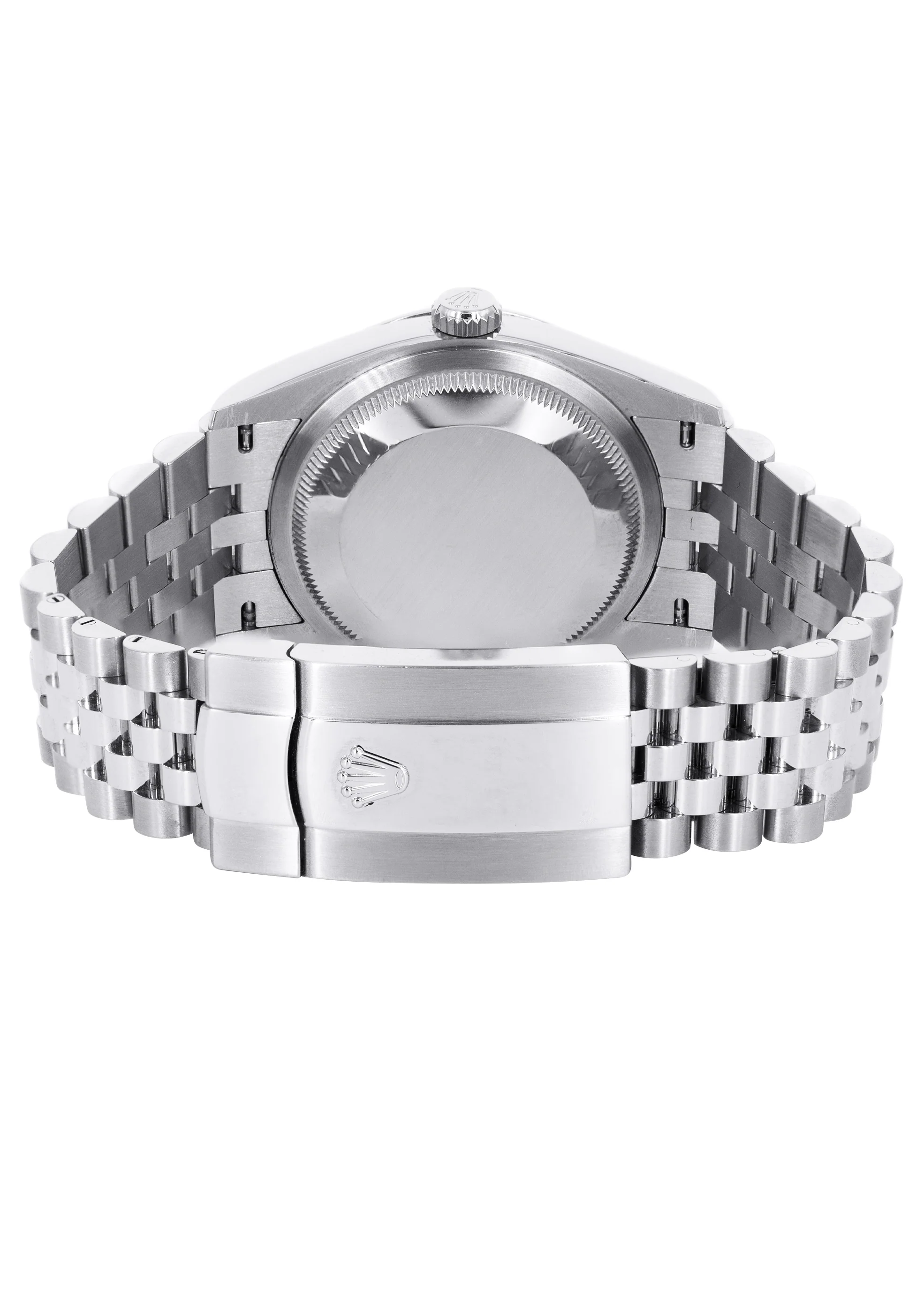 ROLEX DATEJUST 36 MM | JUBILEE BAND STEEL WATCH | 126200 | SMOOTH | SILVER ROMAN - Image 2