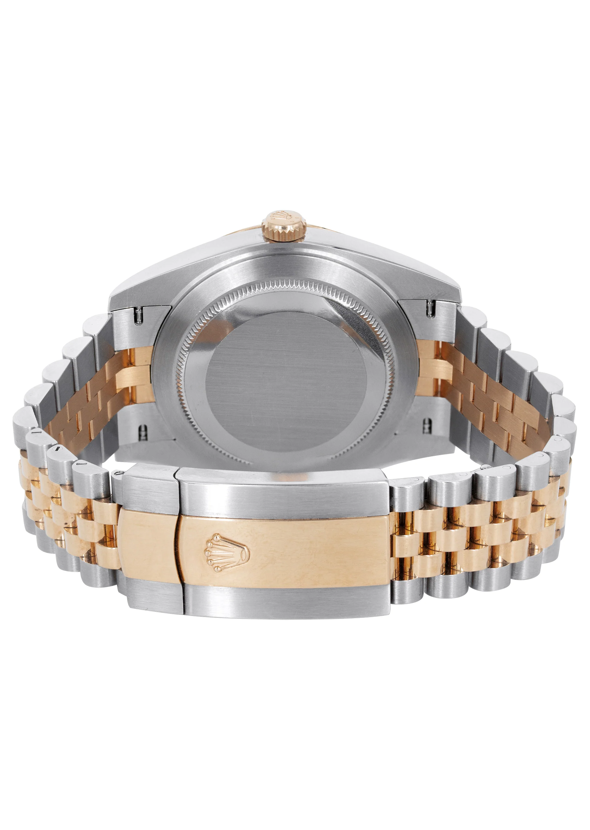 ROLEX DATEJUST 41 MM | 18K ROSE GOLD & STEEL WATCH | JUBILEE BAND | SUNDUST INDEX - Image 2