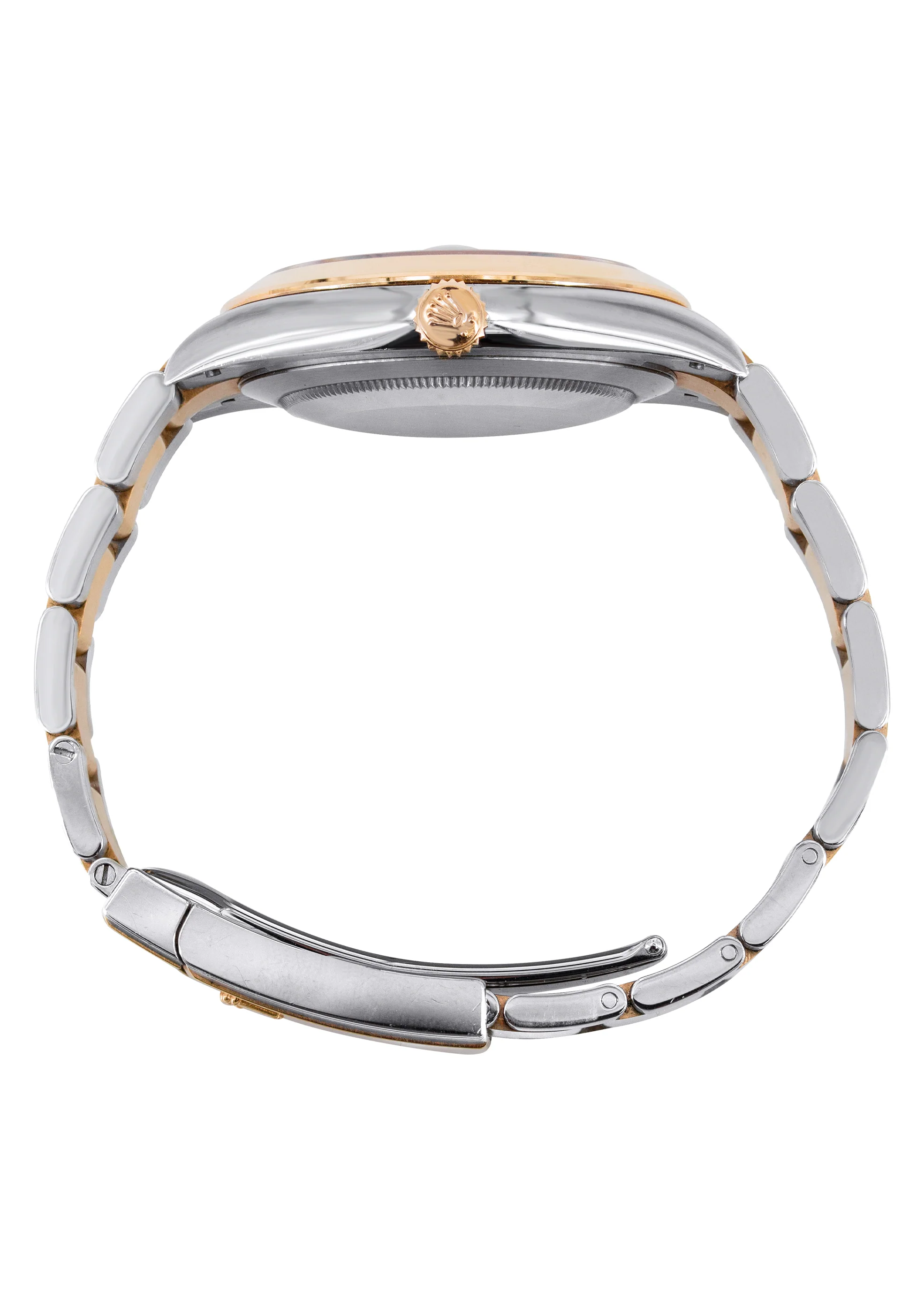 ROLEX DATEJUST 41 MM | EVEROSE OYSTER STEEL WATCH - Image 3
