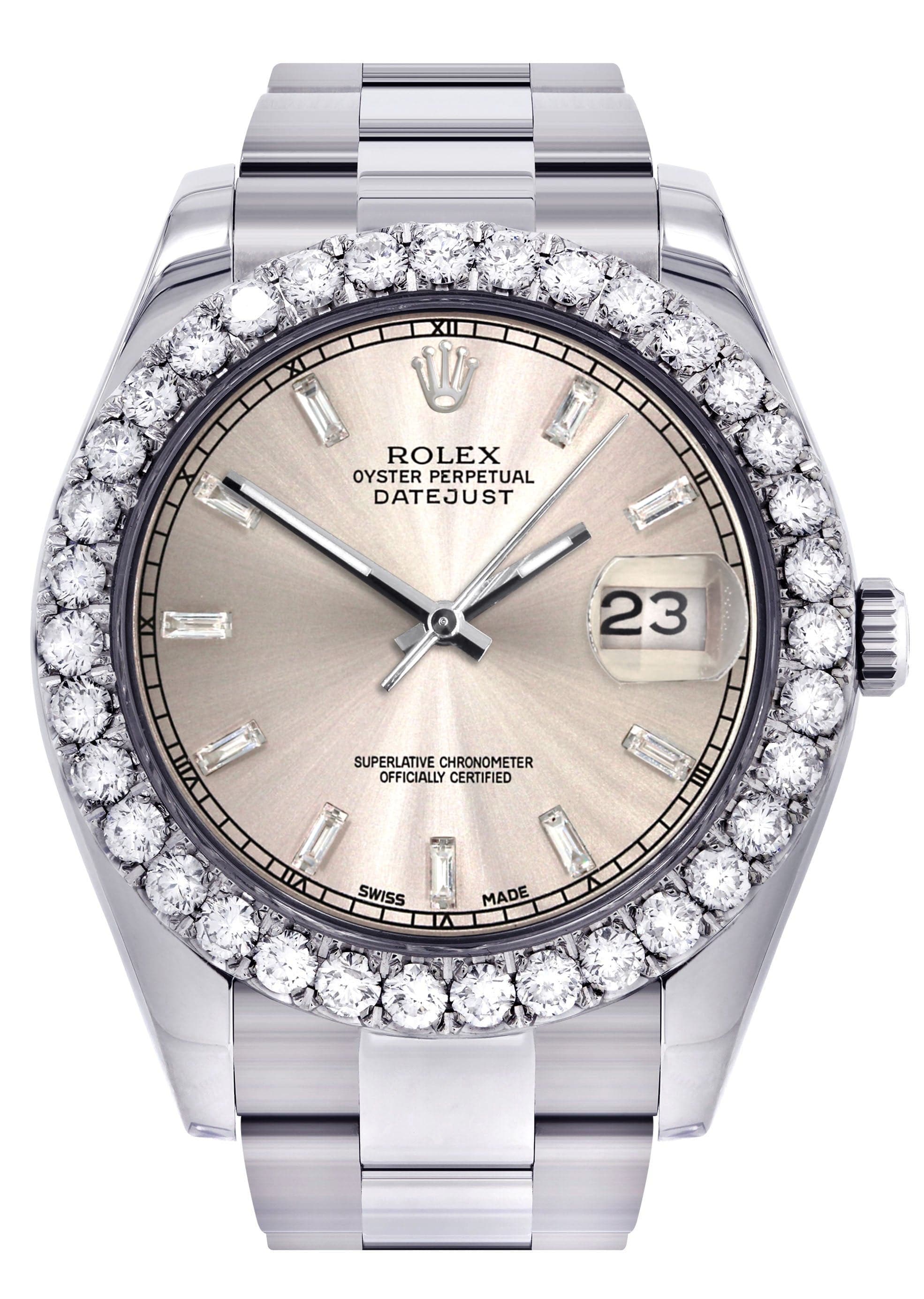 Rolex Datejust II Watch | 41 MM | Custom Dawn Pink Dial | Oyster Band