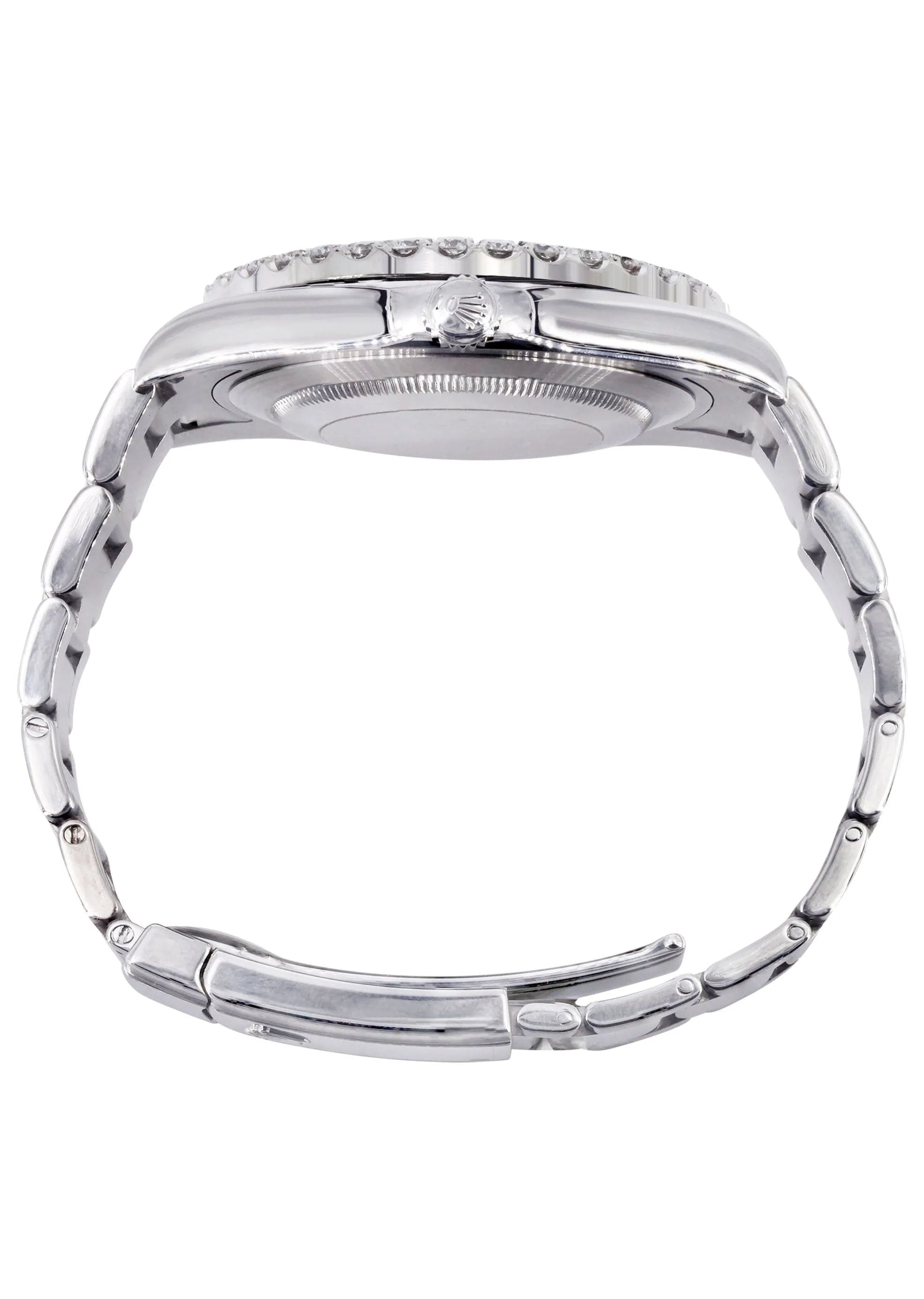 Rolex Datejust II Watch | 41 MM | Custom Grey Roman Dial | Oyster Band - Image 6