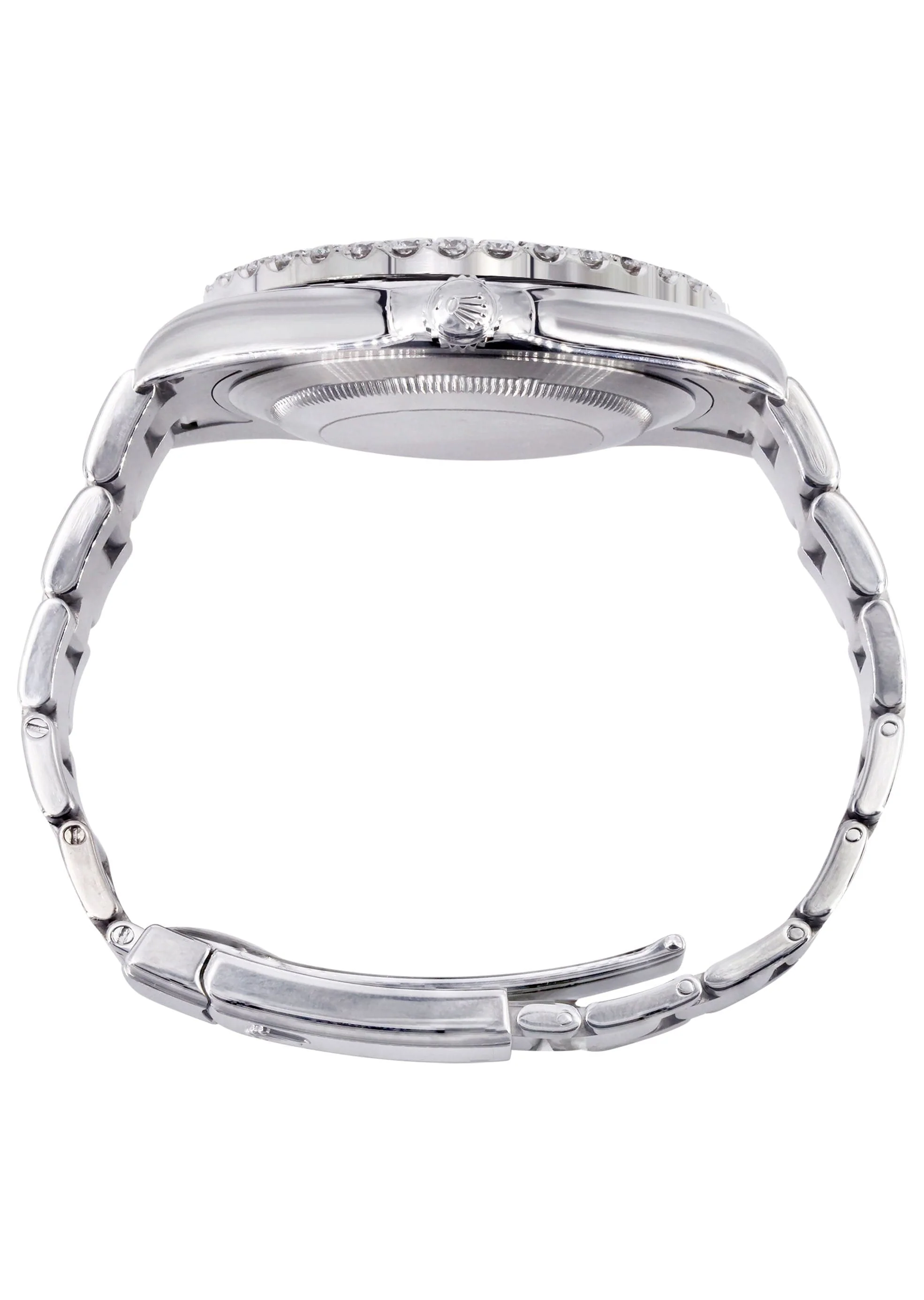 Rolex Datejust II Watch | 41 MM | Custom Pink Jubilee Diamond Dial | Oyster Band - Image 4