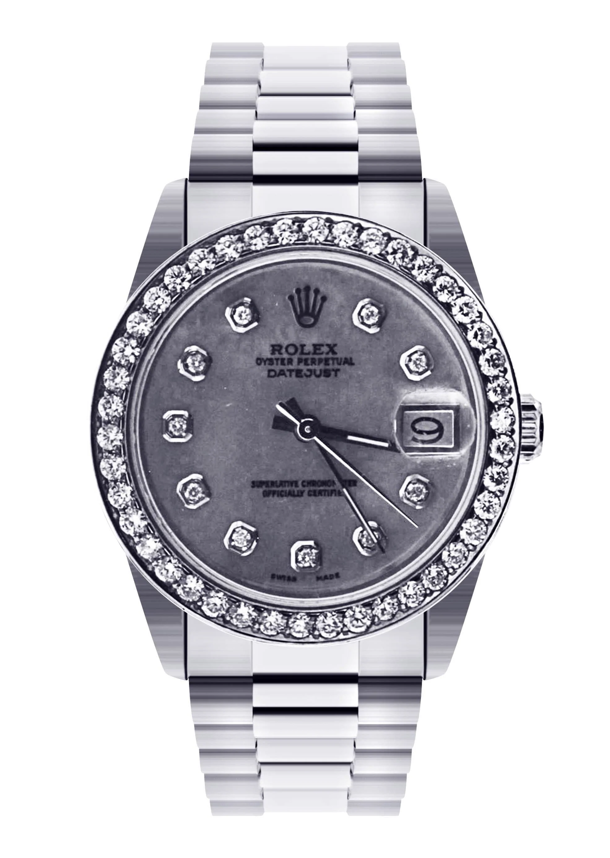 Rolex Datejust Presidential Watch For Women | 18K White Gold | 31 Mm - Image 2