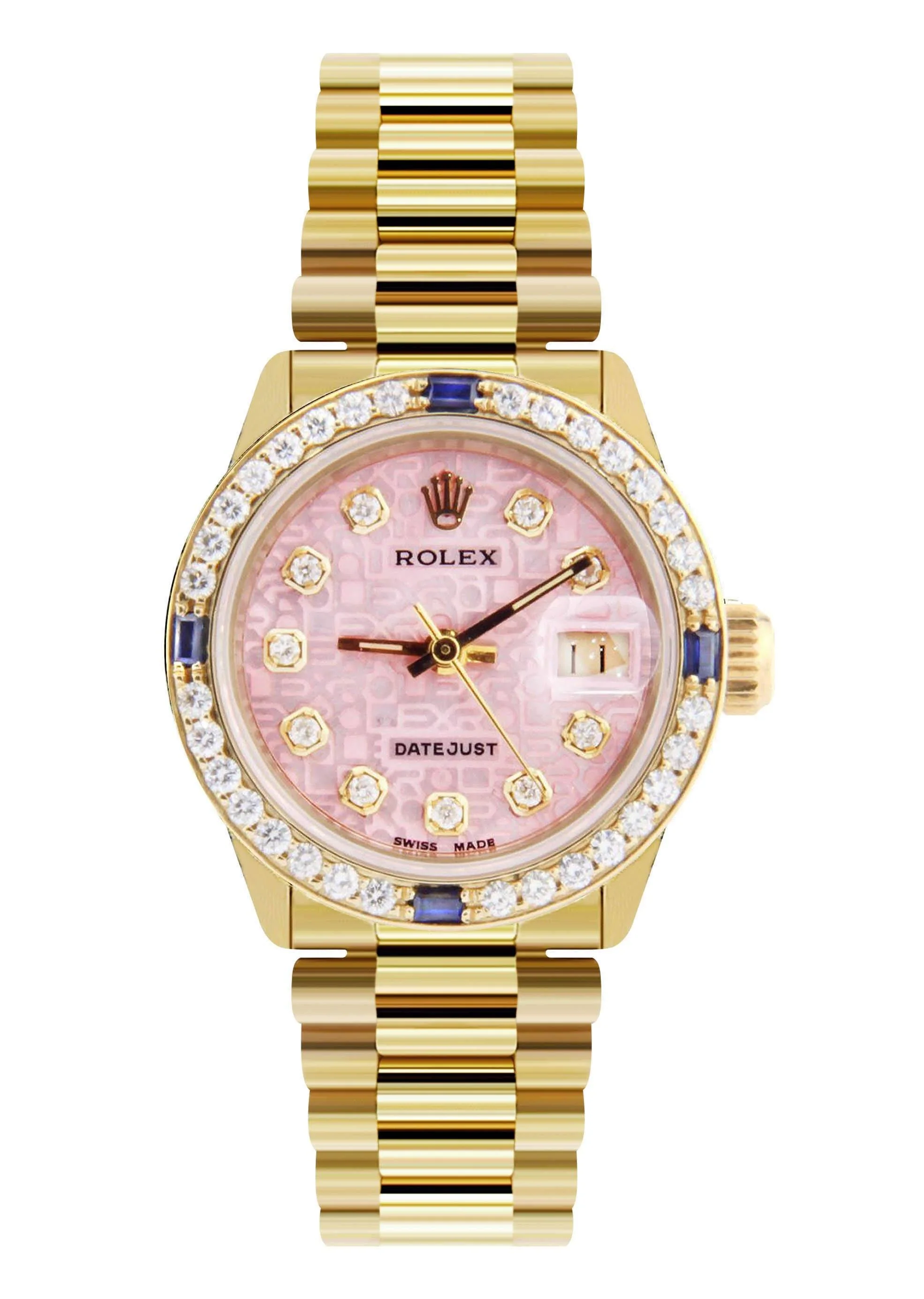 Rolex Datejust Watch For Women | Yellow Gold | 26 Mm - Image 2