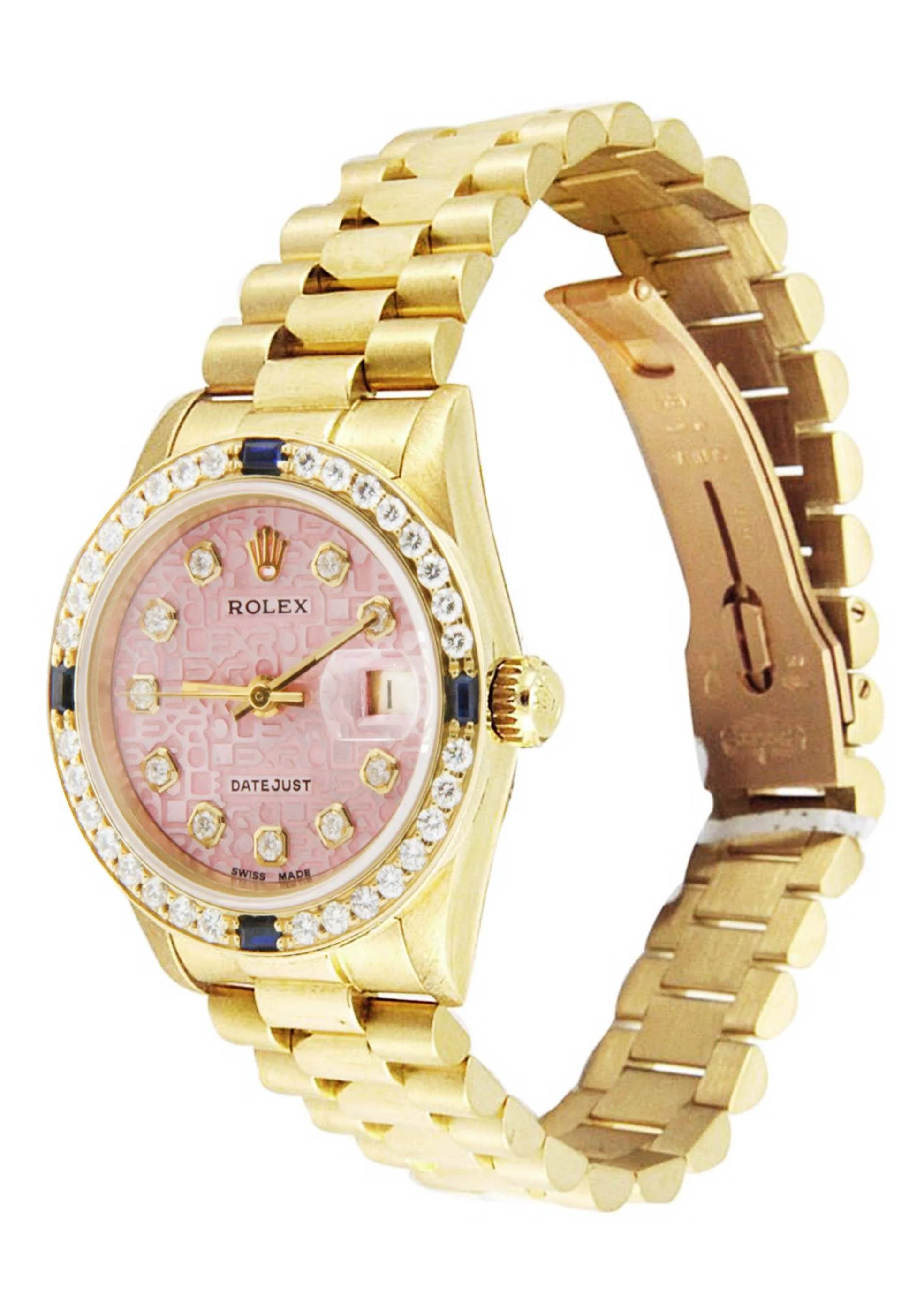 Rolex Datejust Watch For Women | Yellow Gold | 26 Mm - Image 3