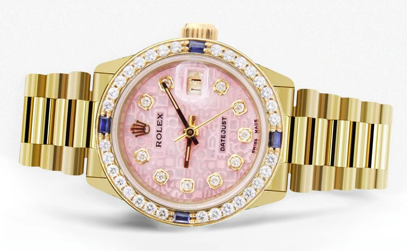 Rolex Datejust Watch For Women | Yellow Gold | 26 Mm - Image 6