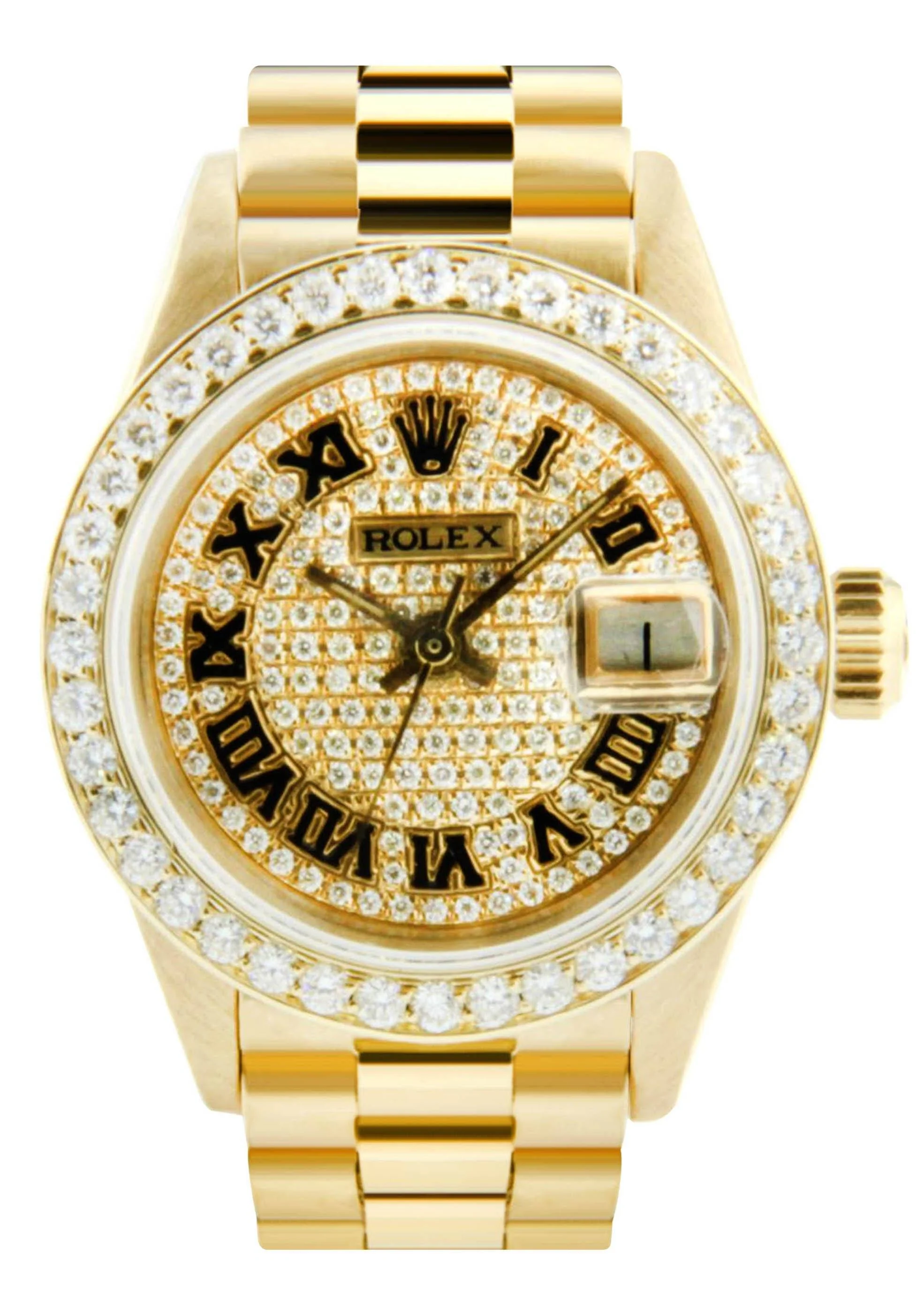 Rolex Datejust Watch For Women | Yellow Gold | 26 Mm