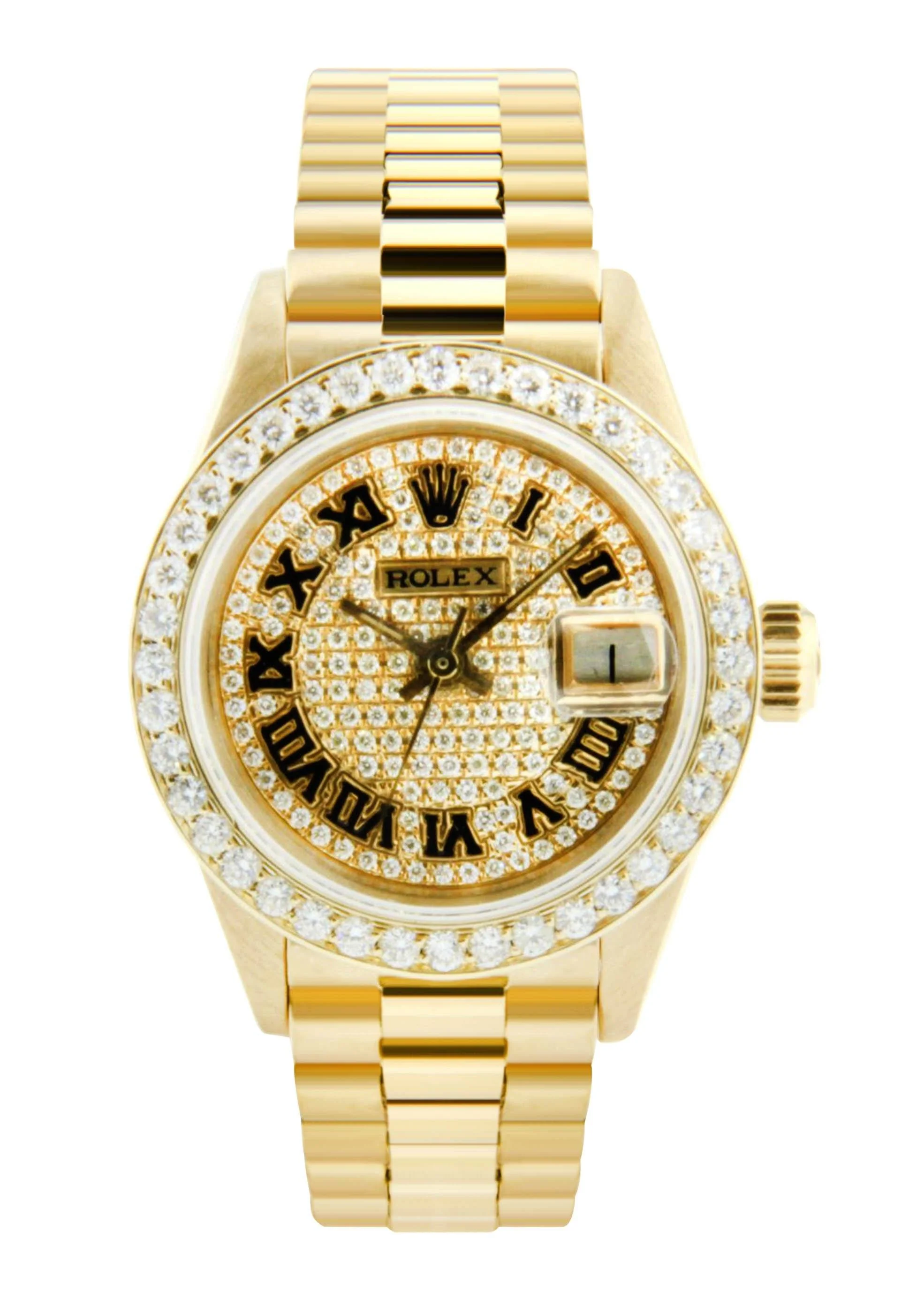 Rolex Datejust Watch For Women | Yellow Gold | 26 Mm - Image 2