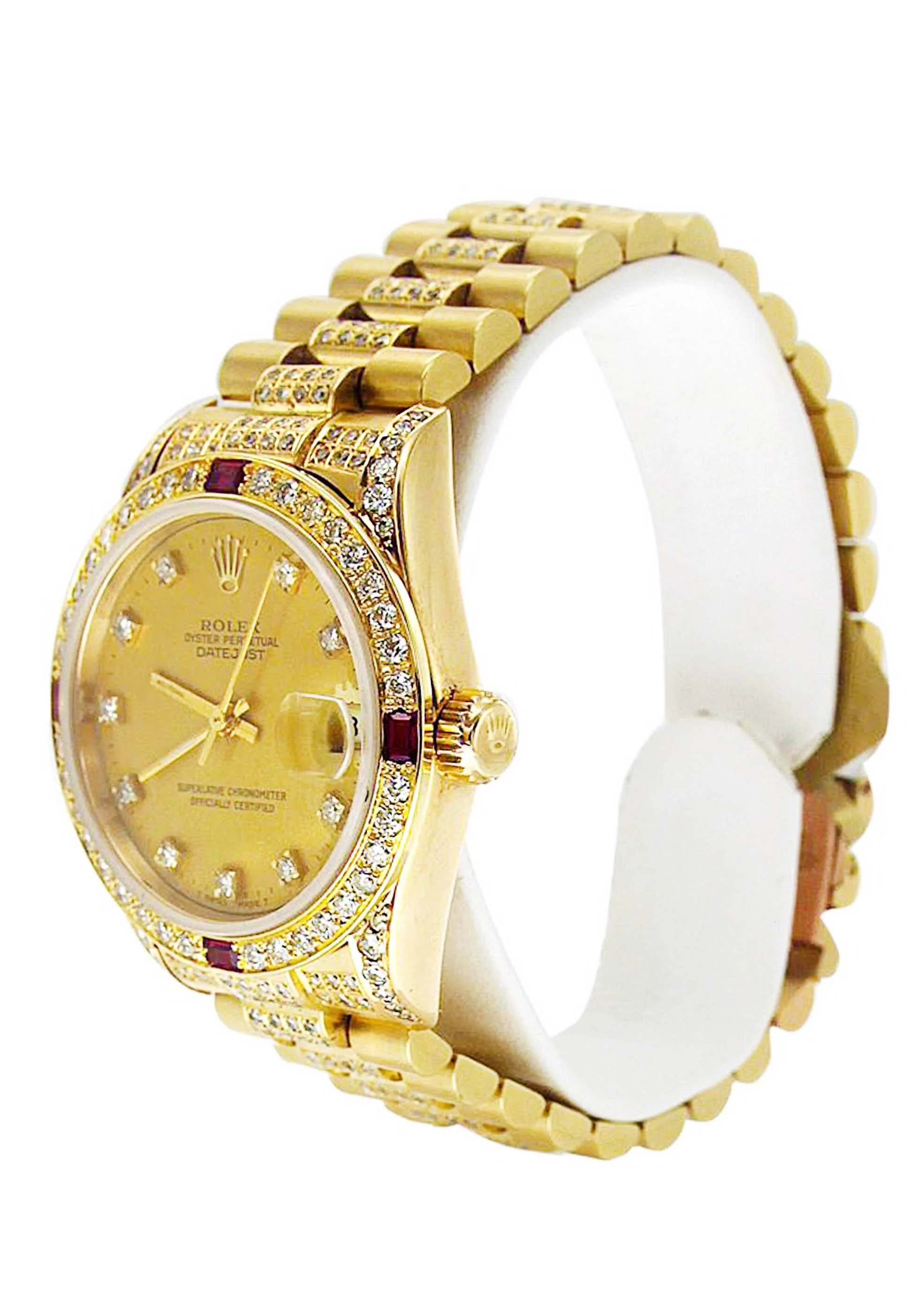 Rolex Datejust Watch For Women | Yellow Gold | 31 Mm - Image 3