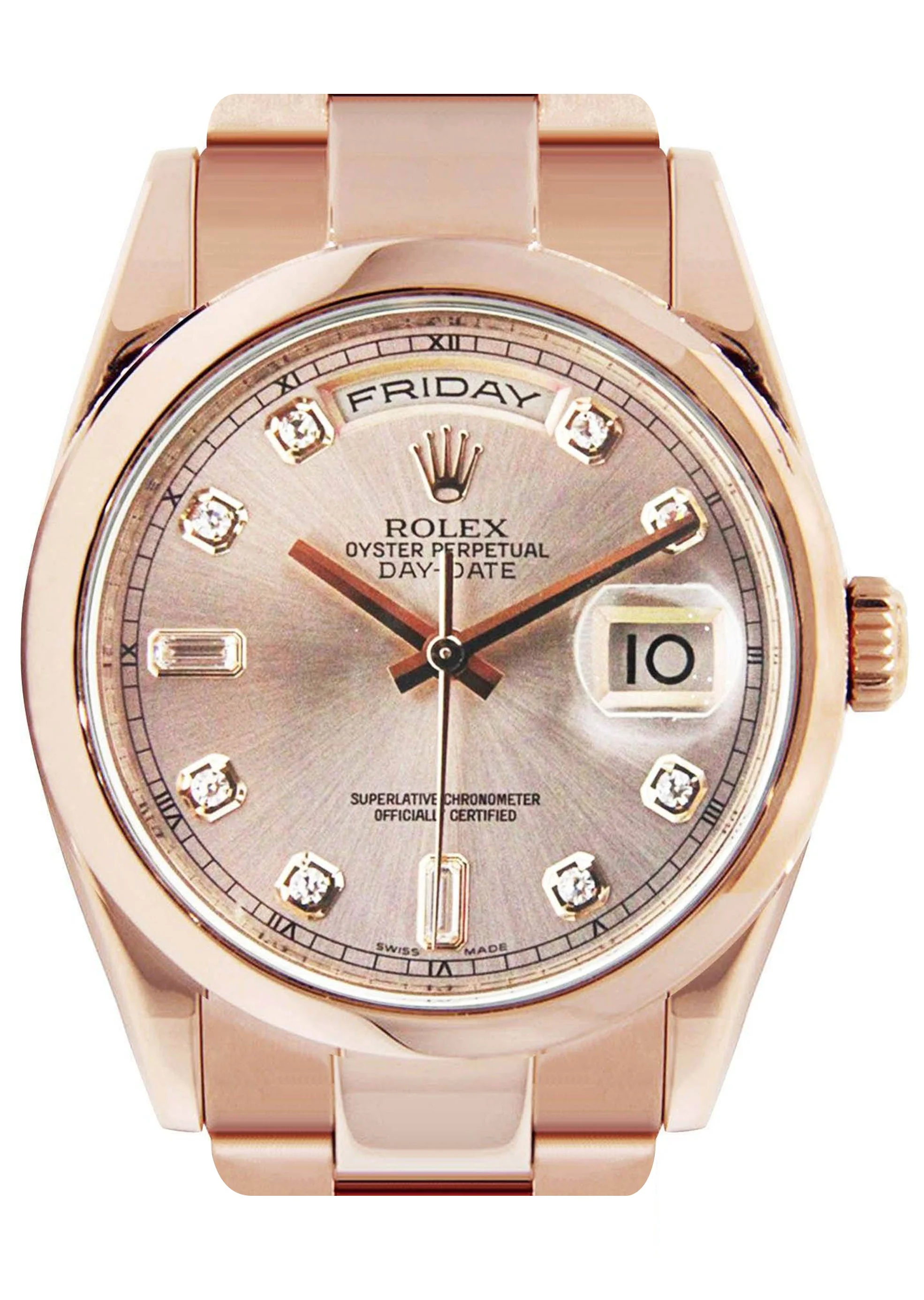 Rolex Day-Date | 18K Pink Gold | 36 Mm