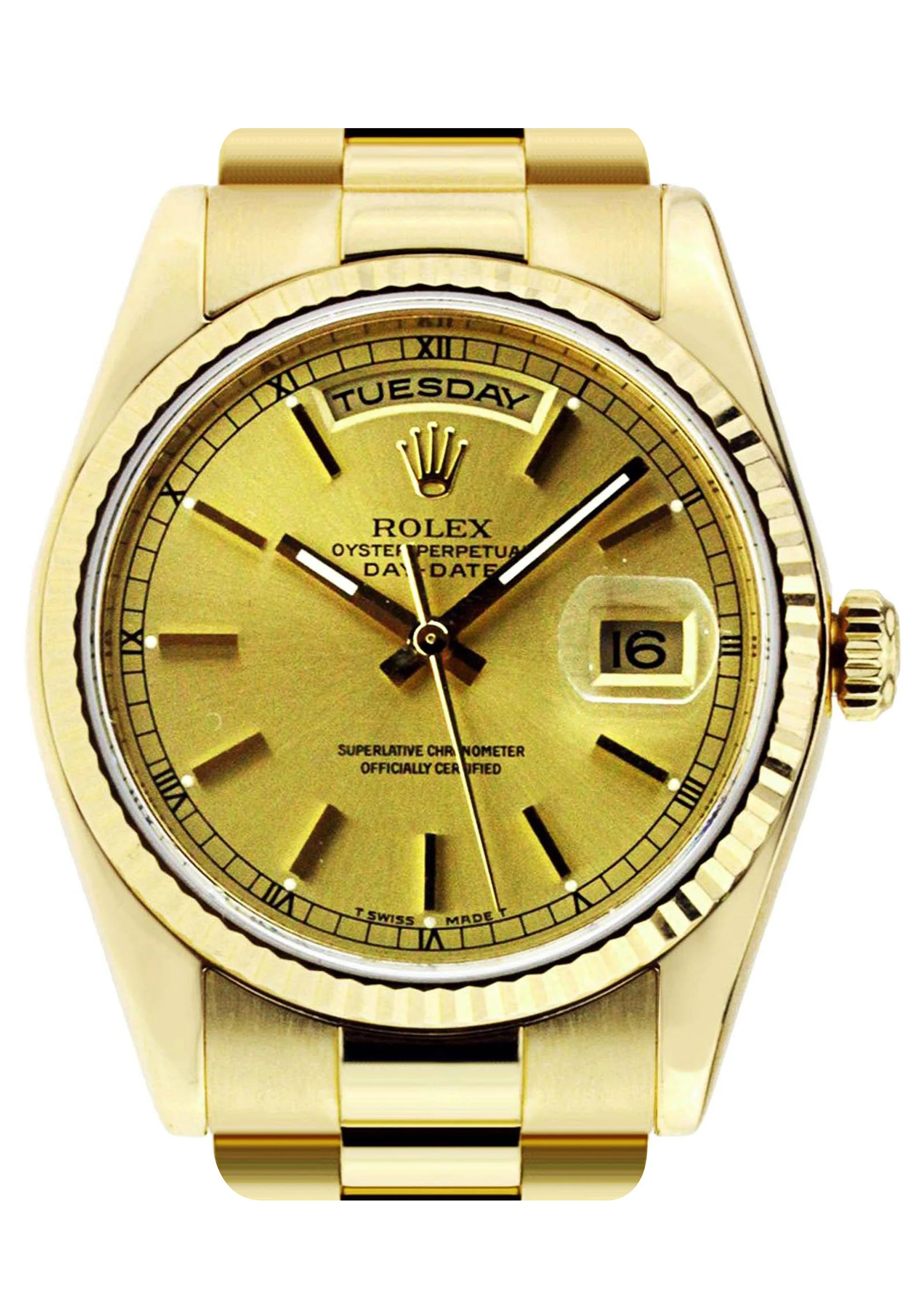 Rolex Day-Date | 18K Yellow Gold | 36 Mm
