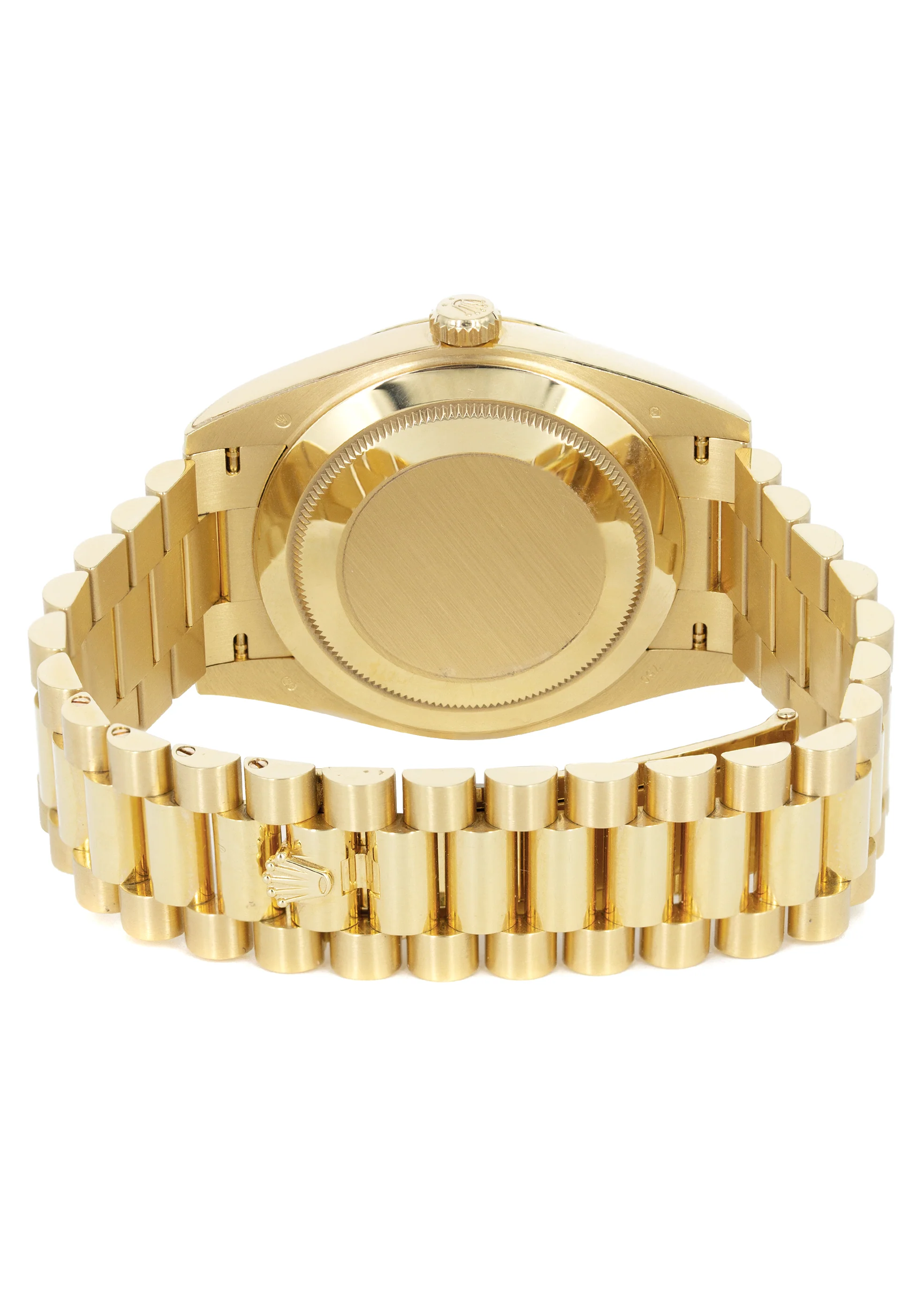 Rolex Day-Date 40 Presidential | 18k Yellow Gold 228238| Champagne Roman Dial | Fluted Bezel - Image 2