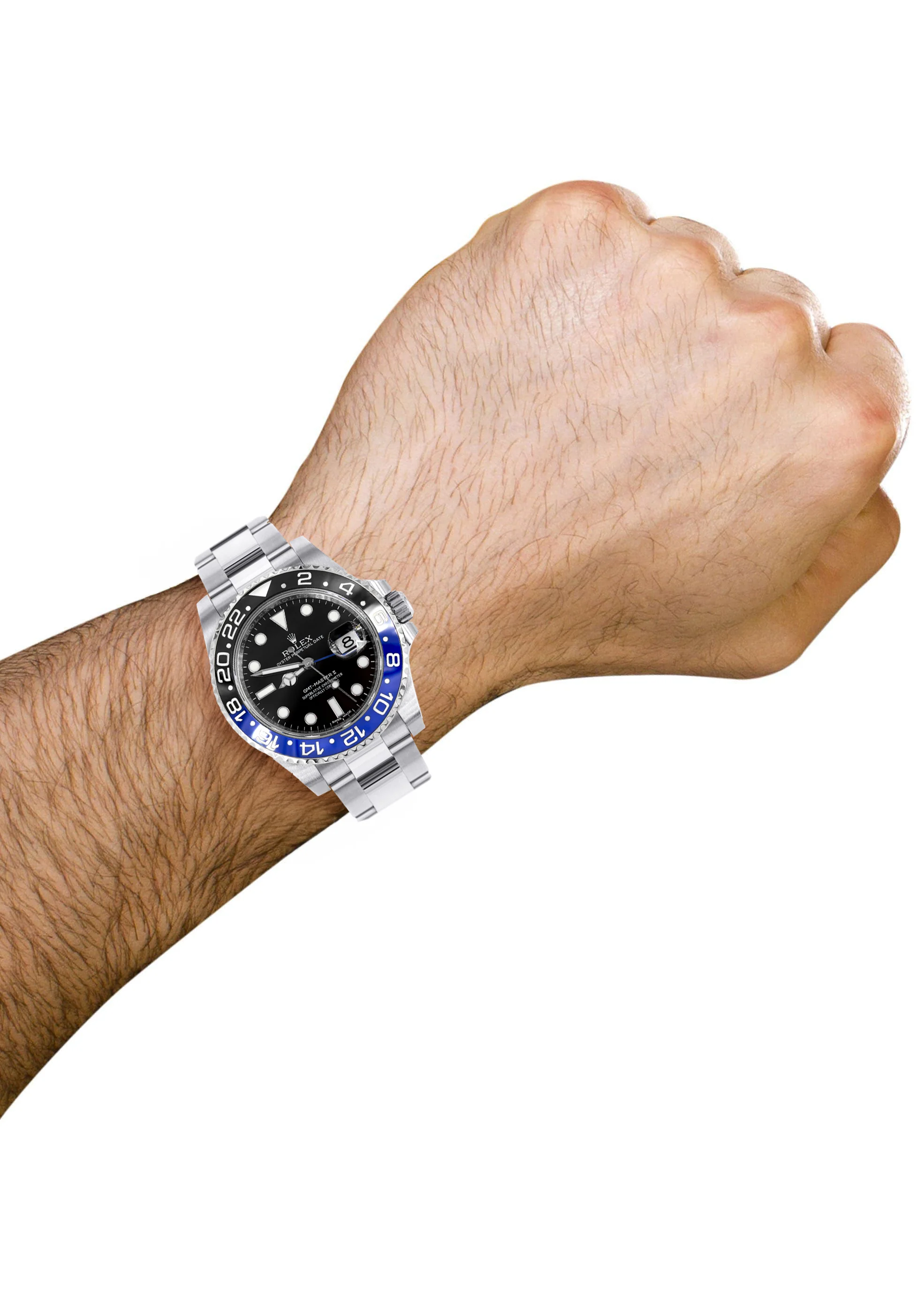 Rolex GMT Master II  | Stainless Steel 116710BLNR | Black Dial | Black & Blue Ceramic Bezel | Batman - Image 4
