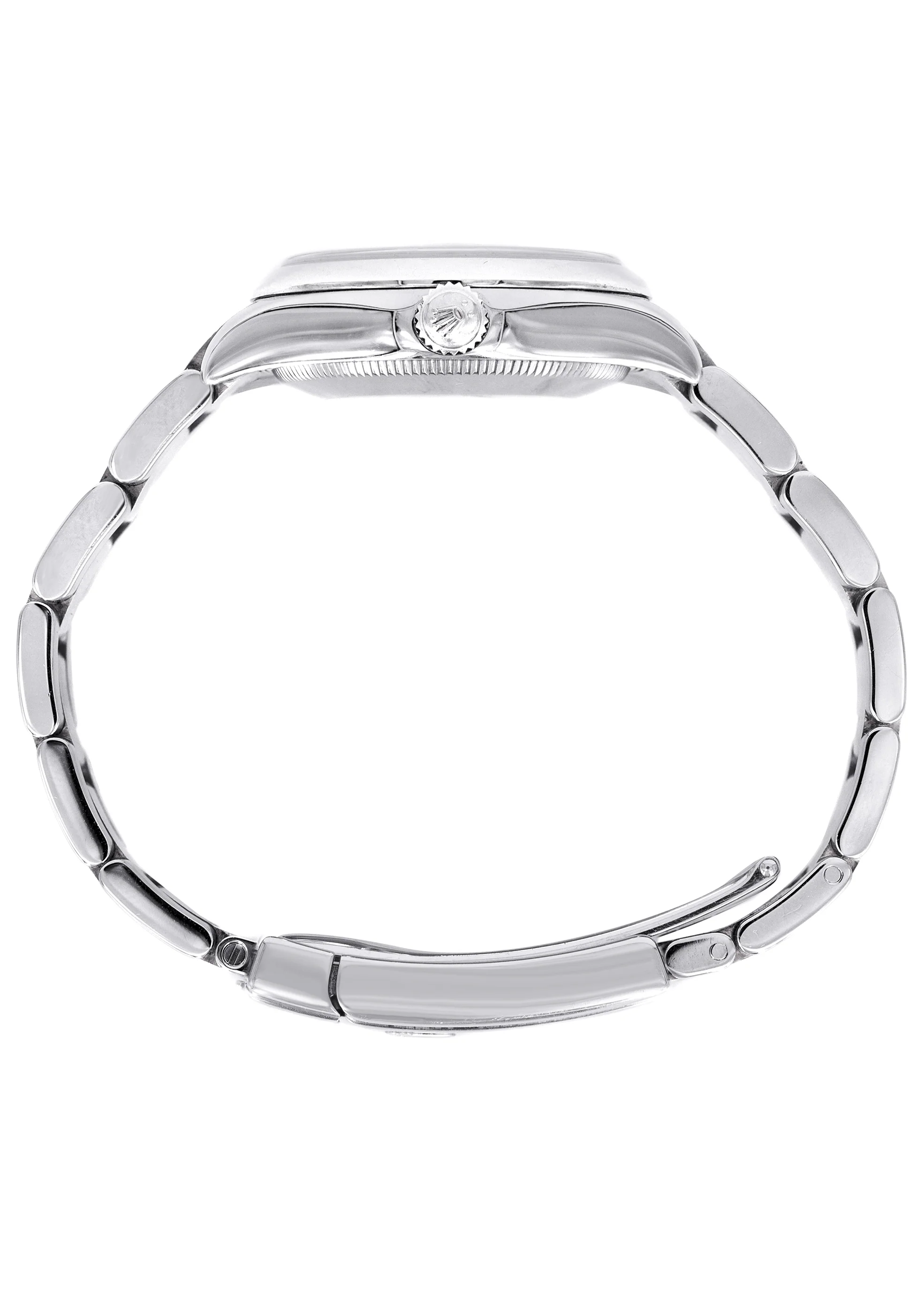 ROLEX OYSTER PERPETUAL 39 | STEEL WATCH | OYSTER BAND | RHODIUM DIAL - Image 3