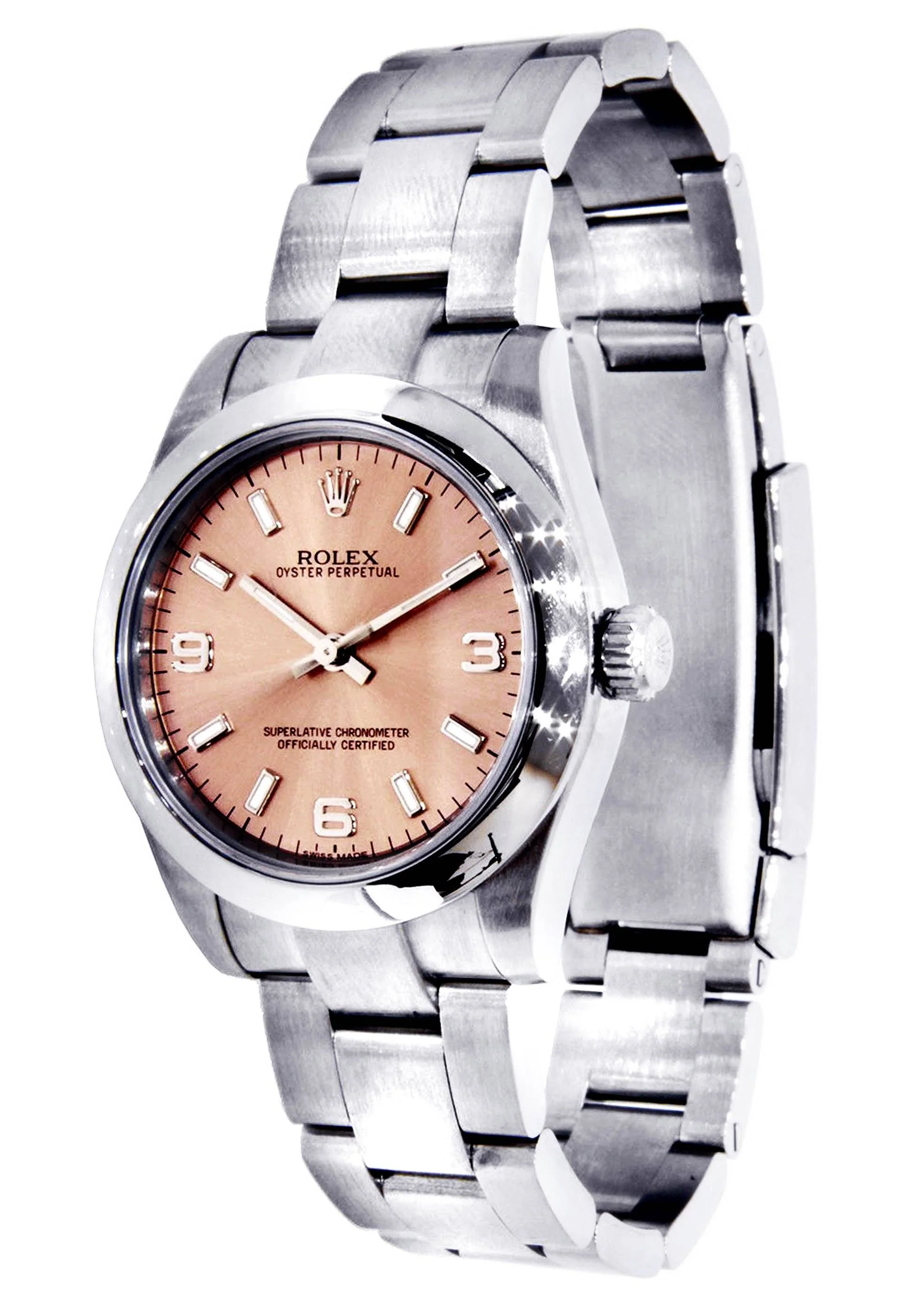 Rolex Oyster Perpetual Watch For Women | Stainless Steel | 31 Mm - Image 3
