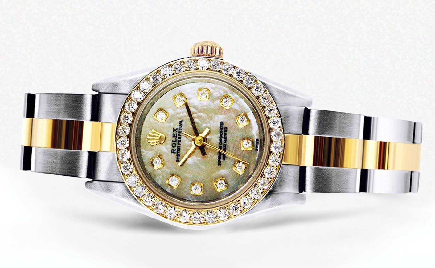 Rolex Oyster Perpetual Watch For Women | Two Tone | 26 Mm - Image 6
